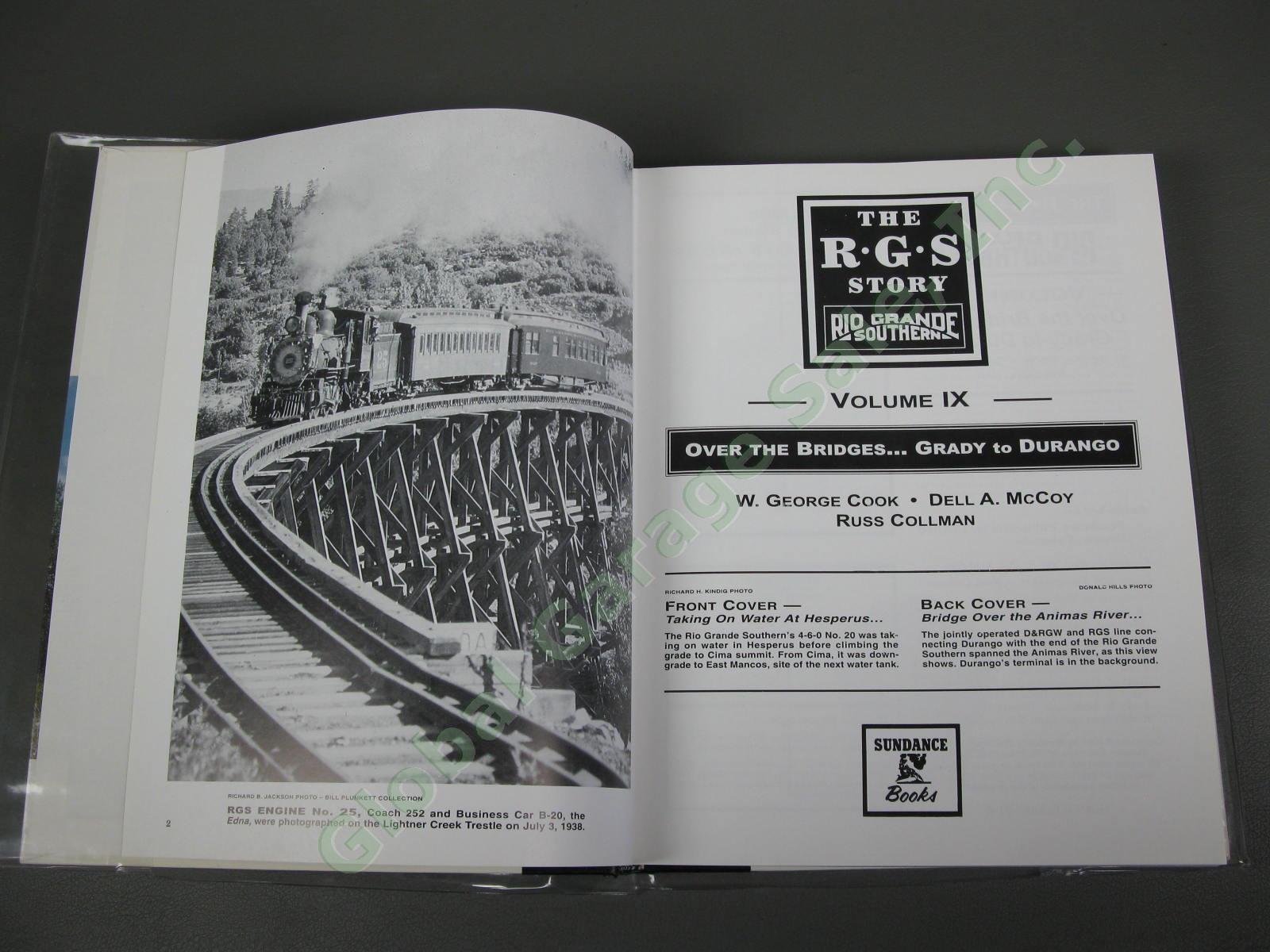 RGS Story Rio Grande Southern Book Vol IX 9 Over The Bridges Grady to Durango 4