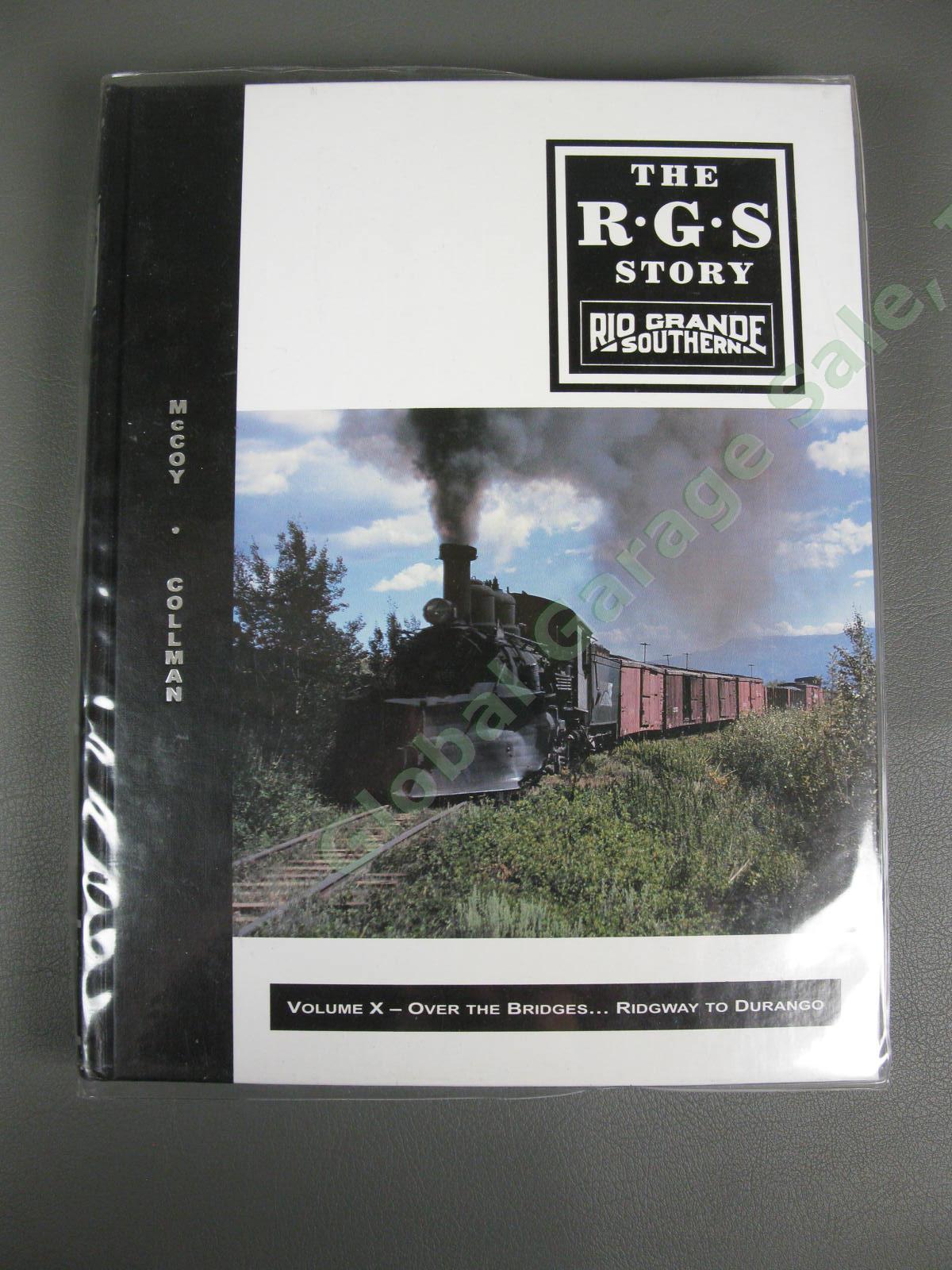 RGS Story Rio Grande Southern Book Vol X 10 Over The Bridges Ridgway to Durango
