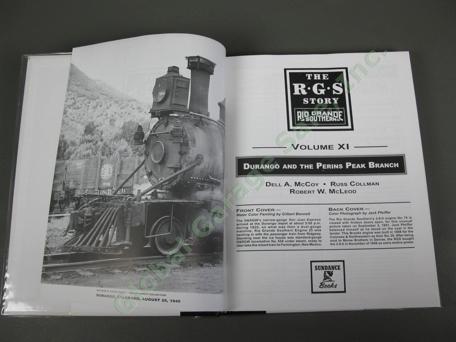 The RGS Story Rio Grande Southern Railroad Vol XI 11 Durango Perins Peak Branch 2