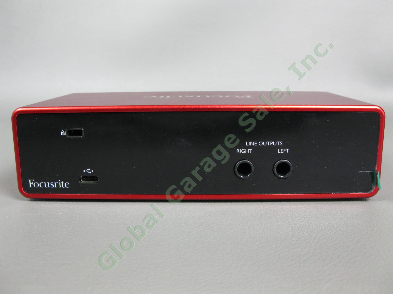 Focusrite Scarlett 2i2 3rd Generation USB Essential Audio Interface Mic Pre Amp 2