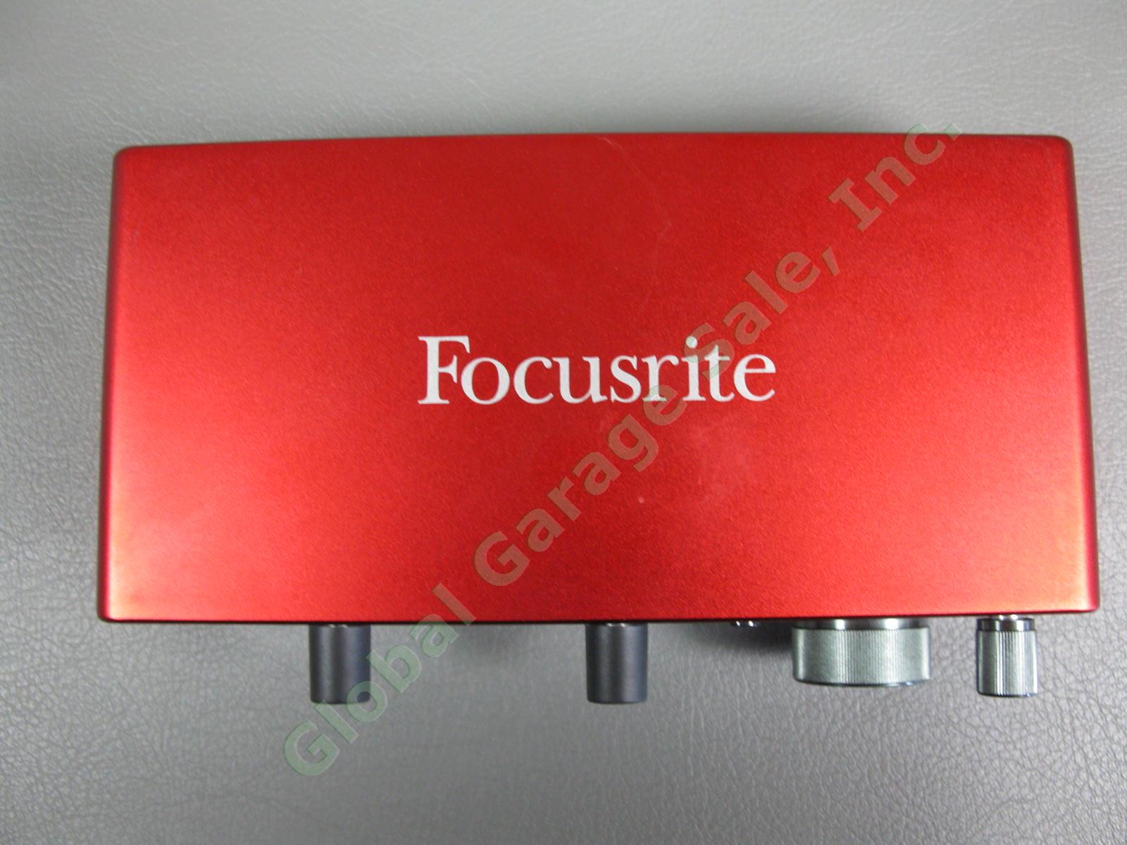 Focusrite Scarlett 2i2 3rd Generation USB Essential Audio Interface Mic Pre Amp 3