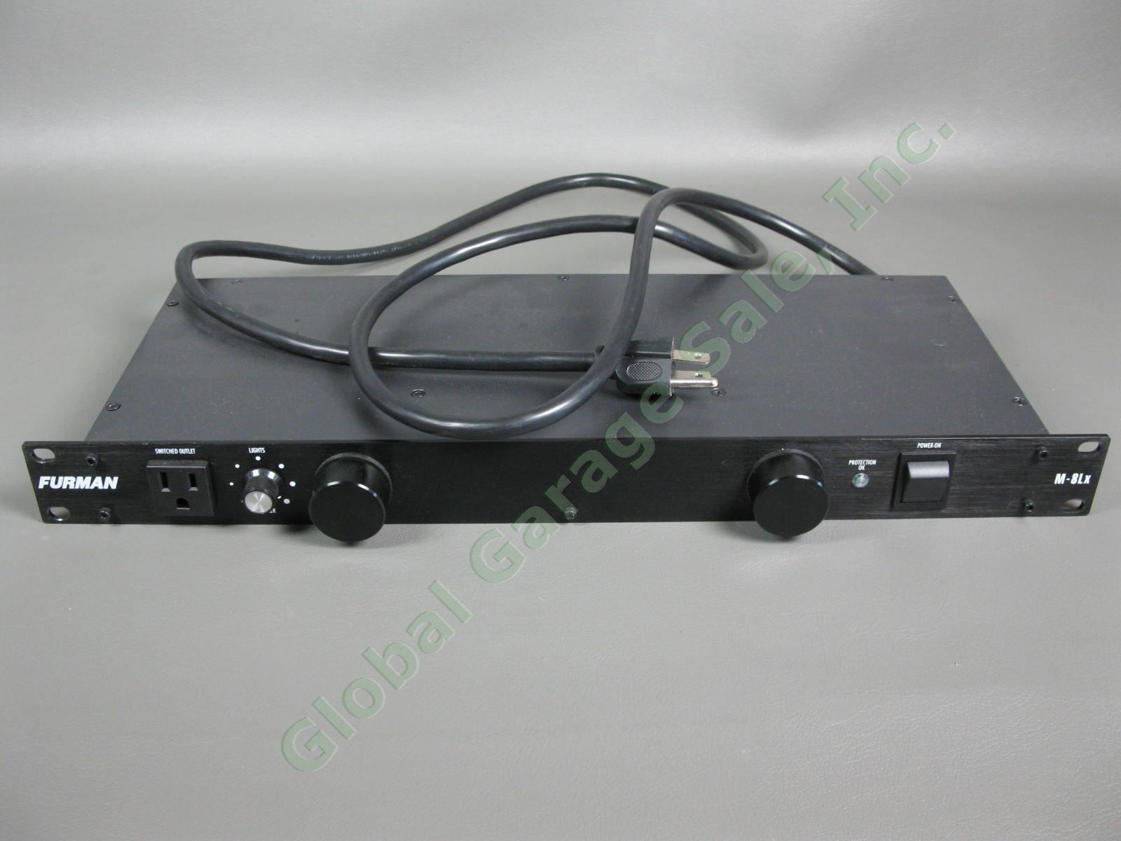 Furman Merit M-8Lx 15A AC Standard Power Conditioner 9 Outlet Rack Mount System