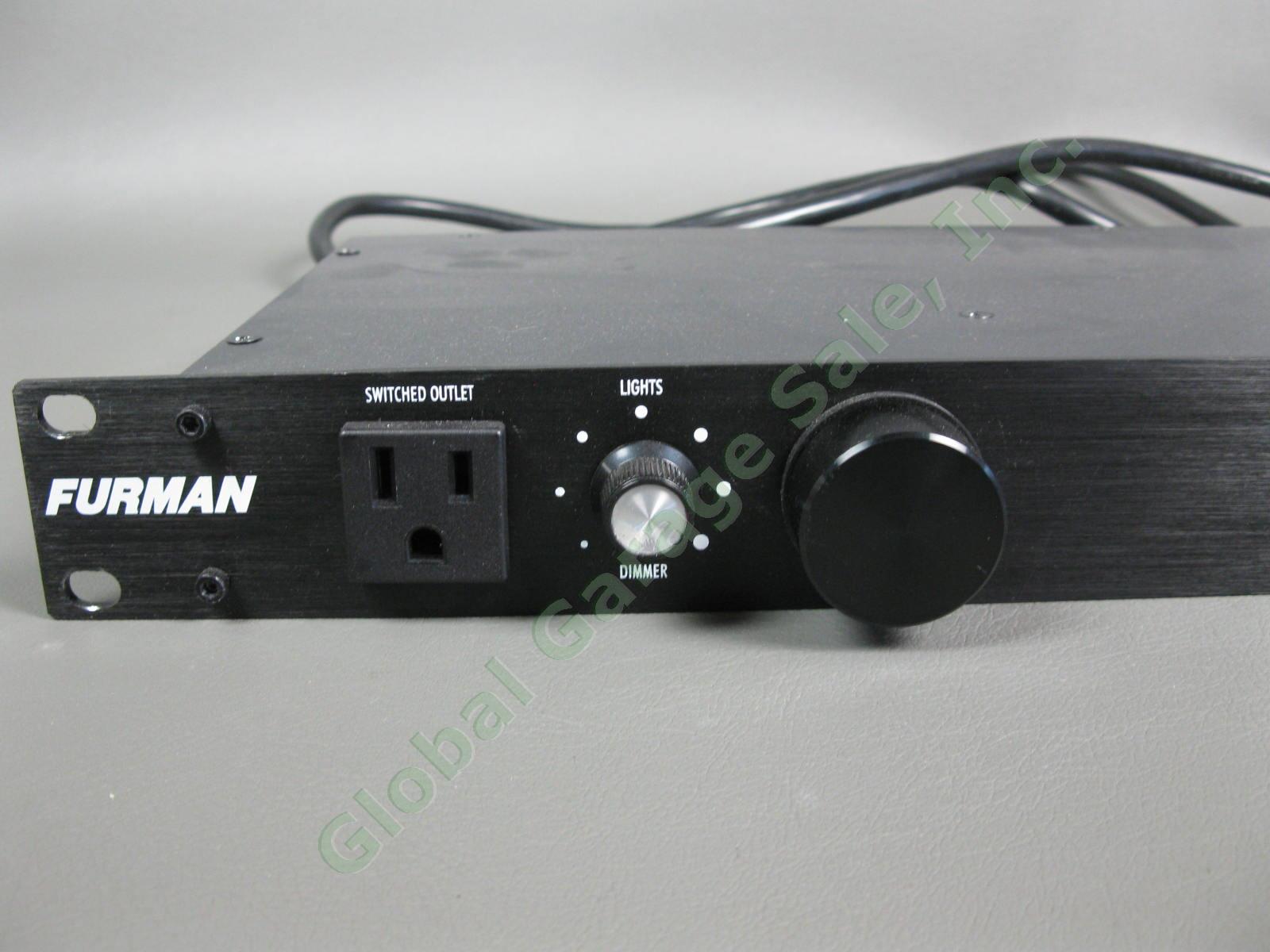 Furman Merit M-8Lx 15A AC Standard Power Conditioner 9 Outlet Rack Mount System 1