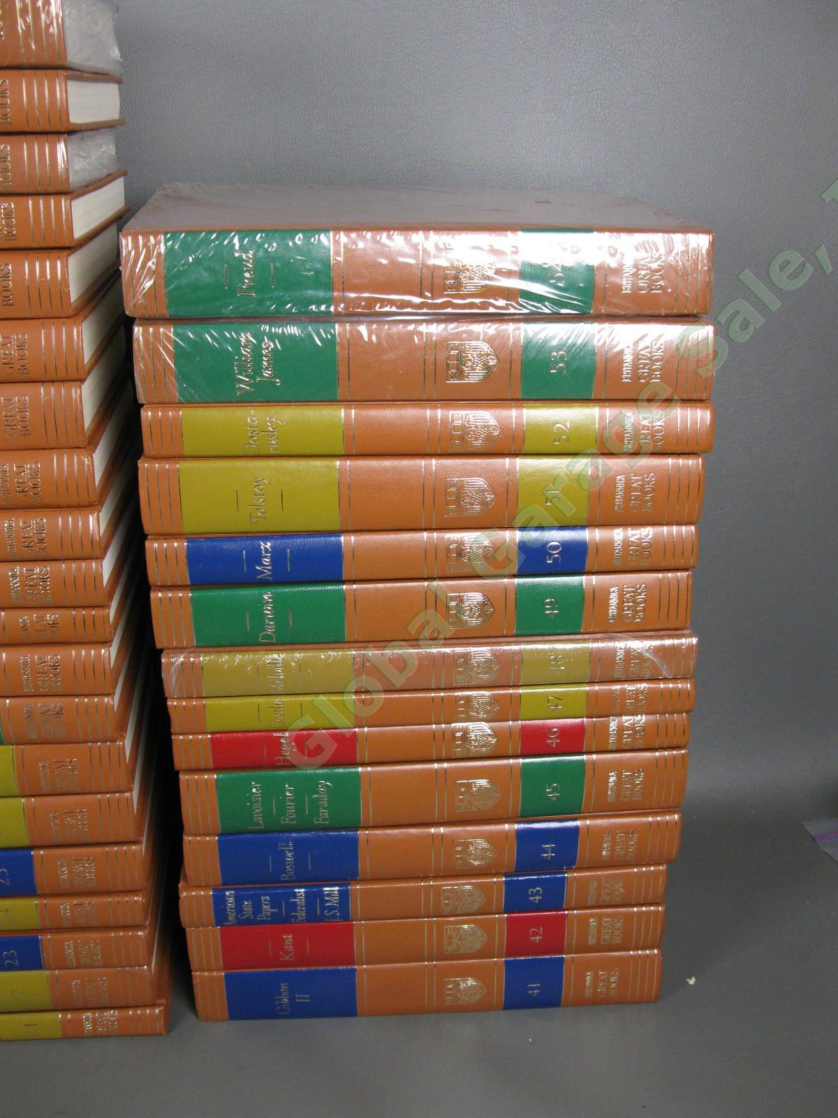 1952 Encyclopedia Britannica Great Books of the Western World COMPLETE SET 1-54 3