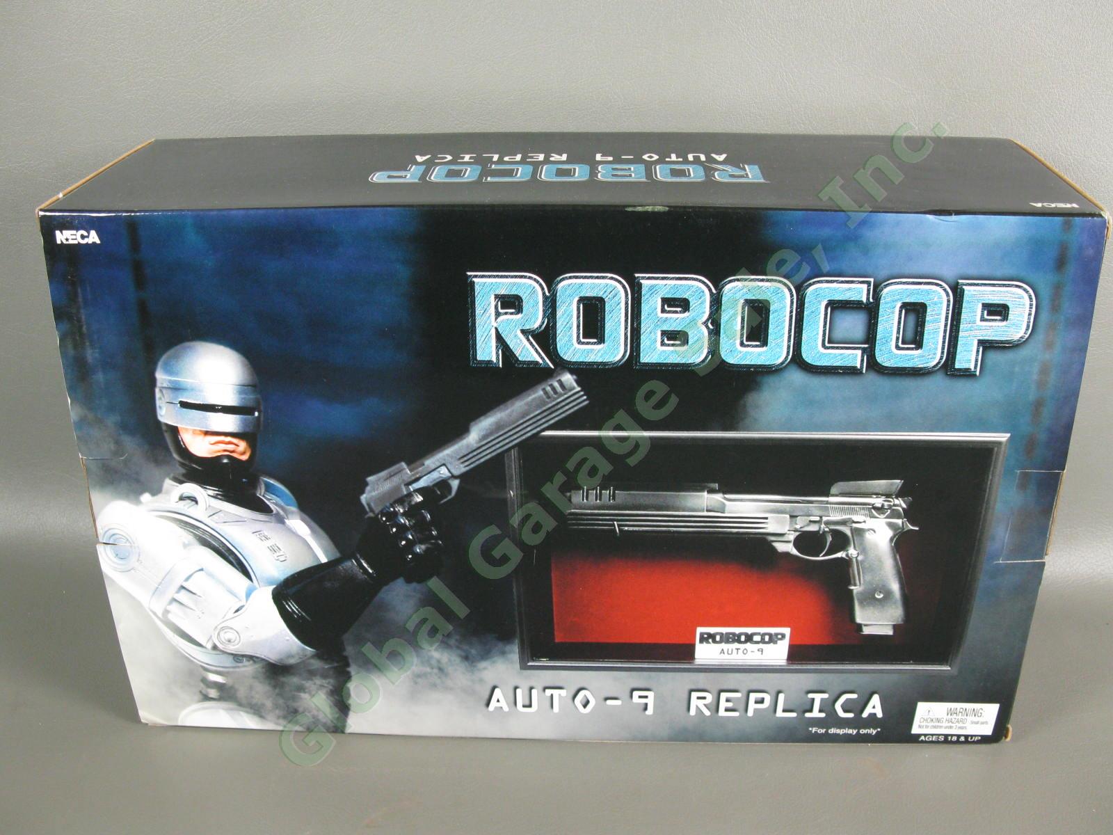 Neca ROBOCOP Beretta M93R Auto-9 Resin Gun Replica Prop Limited Edition 696/1000 1
