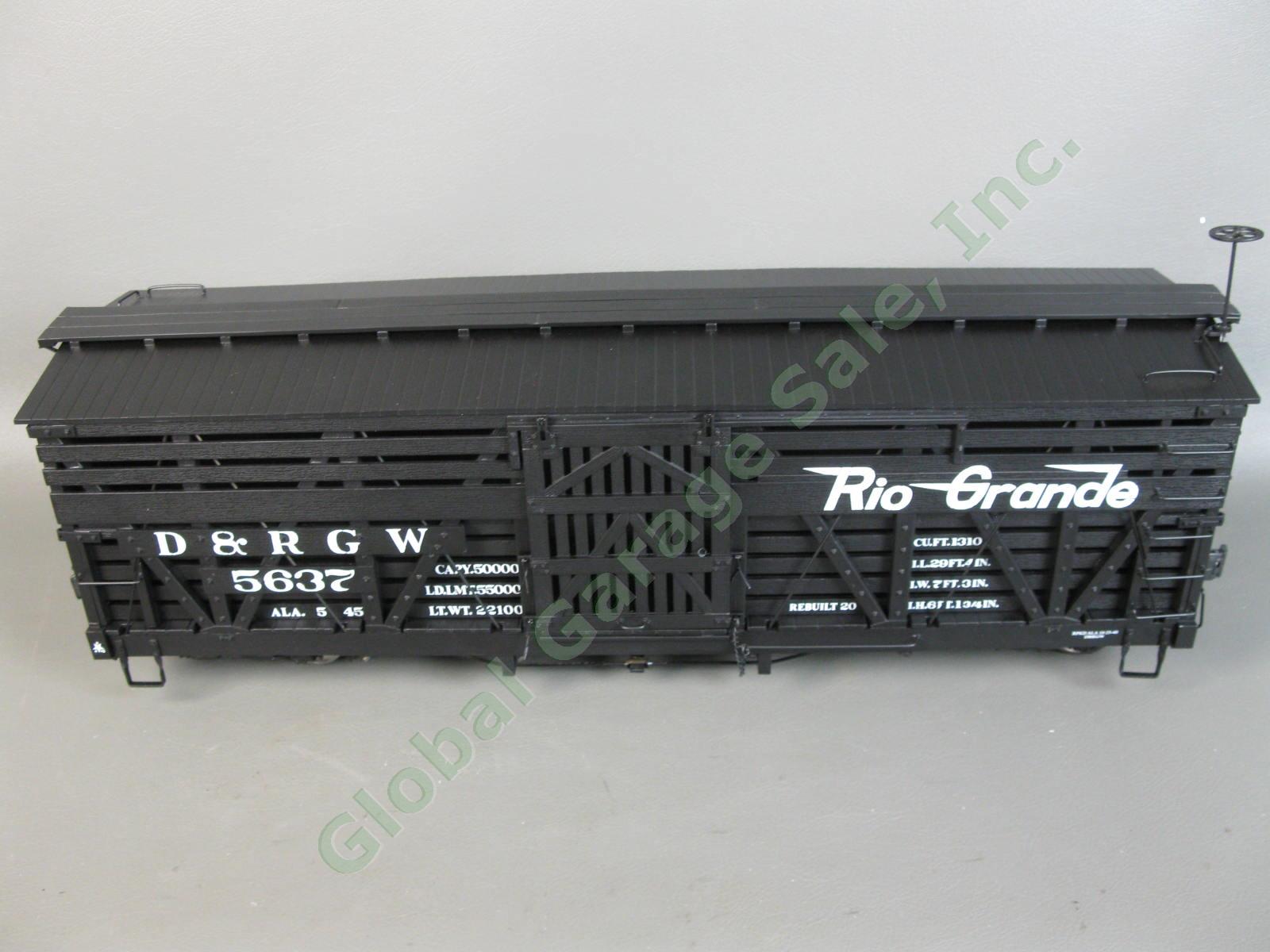 Accucraft AMS G Scale AM31-260 Rio Grande Double Deck Sheep Car D&RGW 5637 1:20 4