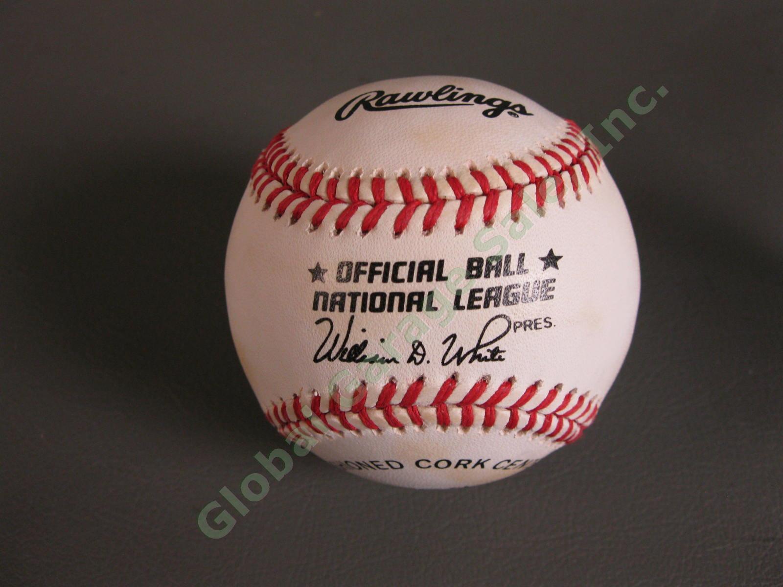 Signed Willie Mays Baseball Score Board COA HOF Autograph 660 Home Run MVP Giant 3