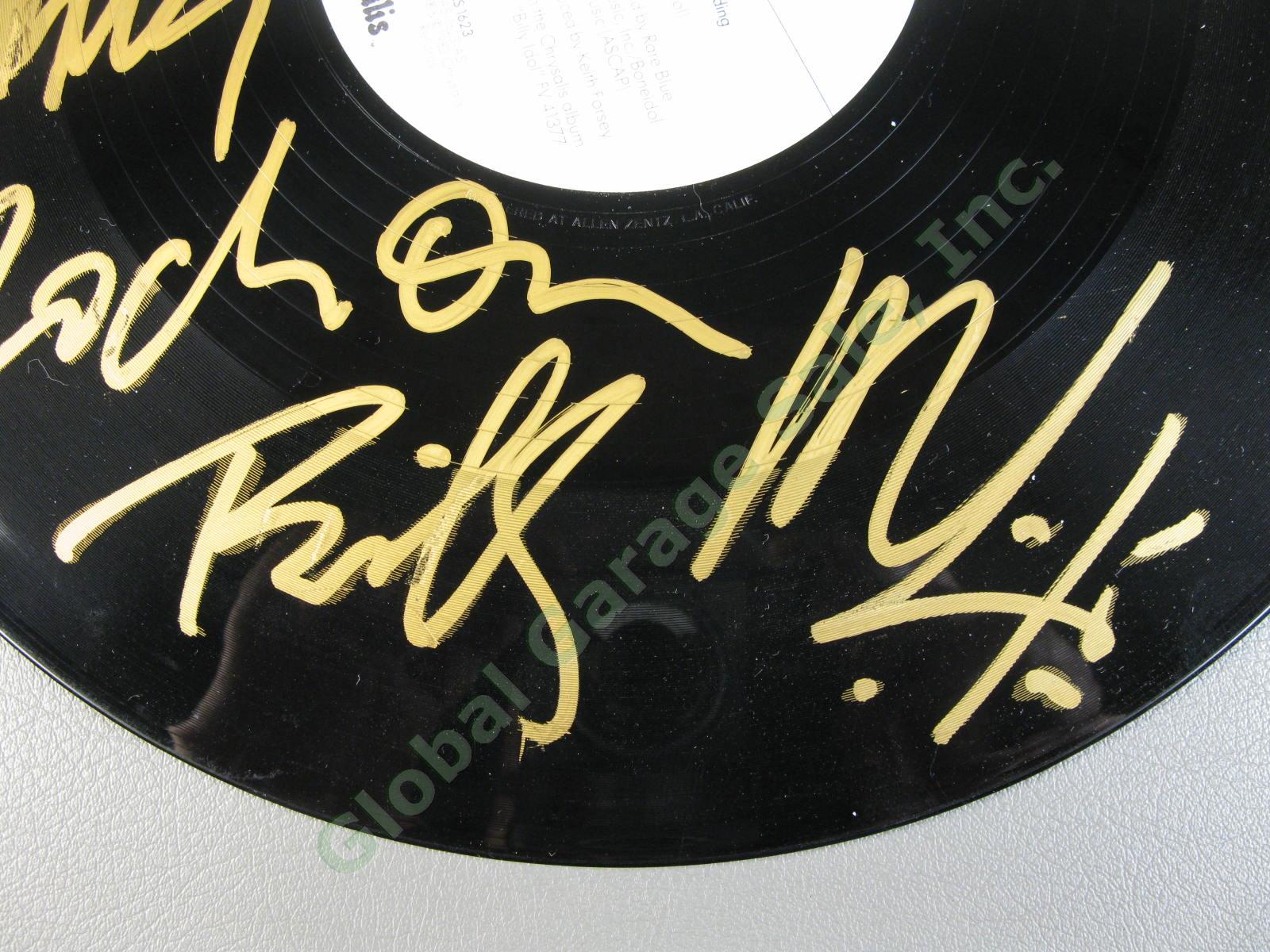 Billy Idol Signed 1982 White Wedding Single Promo 12 33 Record Chrysalis AS-1623 3