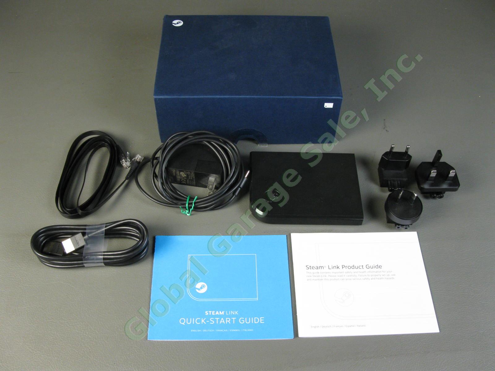 Valve Steam Link Model 1003 HDMI USB Power Adapter User Guide Perfect Condition