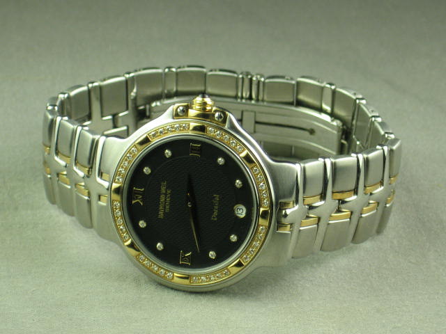Raymond Weil Parsifal Diamond Studded Watch 18K Gold NR
