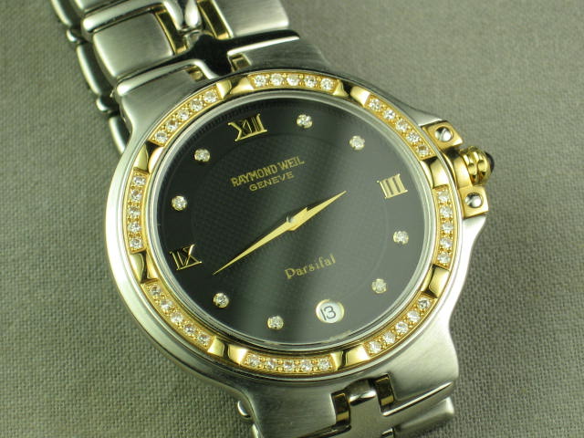 Raymond Weil Parsifal Diamond Studded Watch 18K Gold NR 2