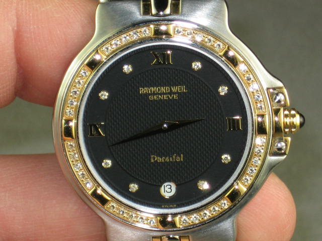 Raymond Weil Parsifal Diamond Studded Watch 18K Gold NR 3