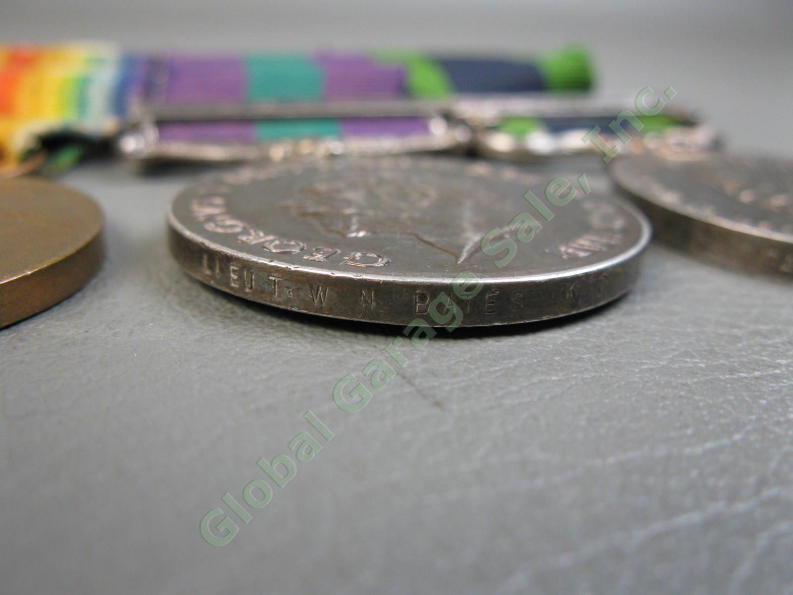 5 Original British WWI Medal Set Iraq KOYLI India IASC Victory Cpl W N Bates NR 8