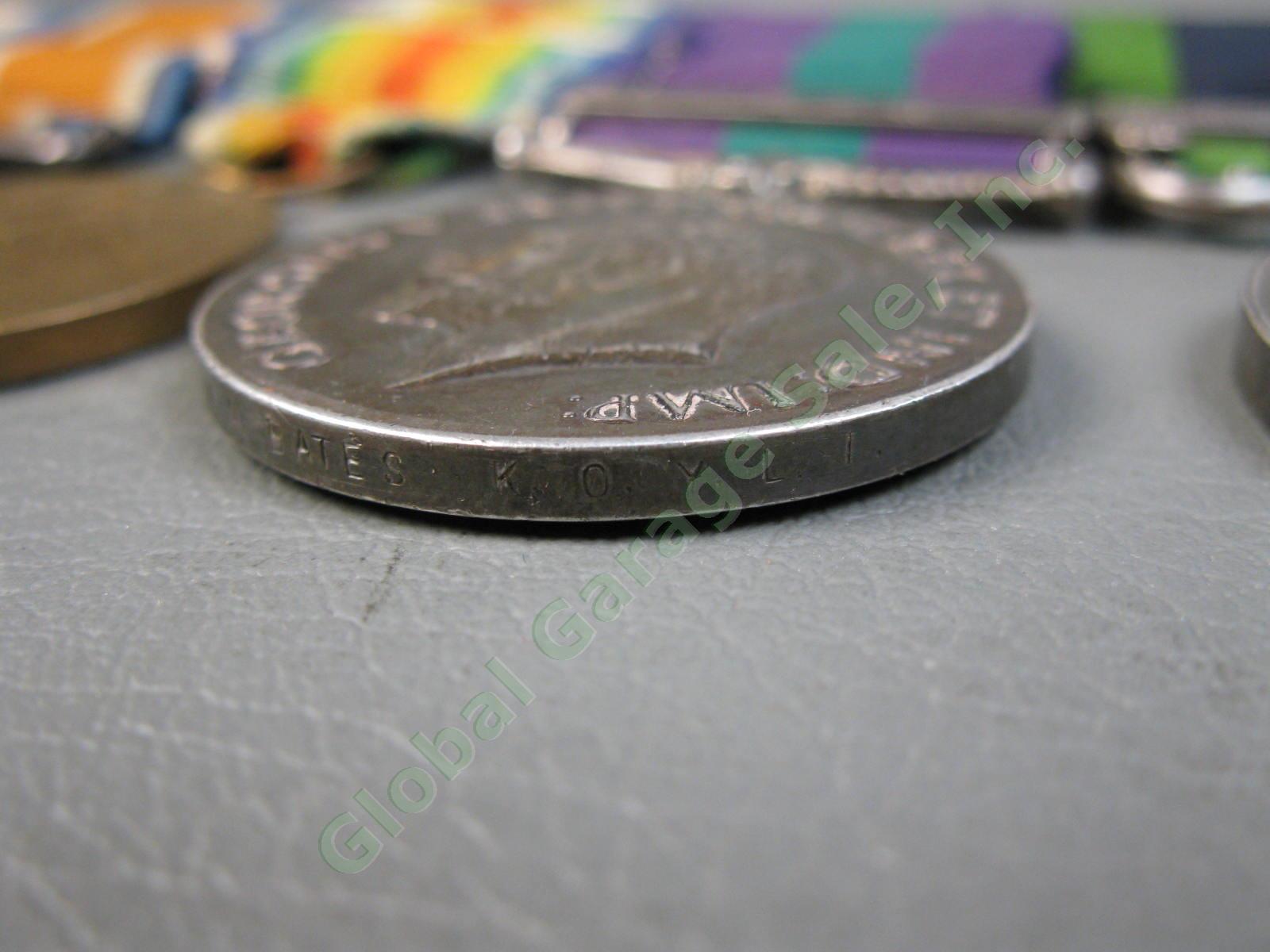 5 Original British WWI Medal Set Iraq KOYLI India IASC Victory Cpl W N Bates NR 9