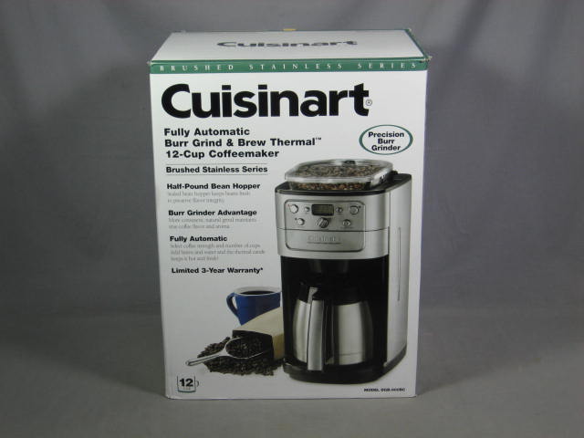 Cuisinart DGB-900BC 12 Cup Coffee Maker W/ Bean Grinder