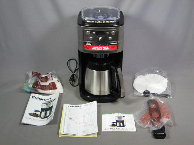 Cuisinart DGB-900BC 12 Cup Coffee Maker W/ Bean Grinder 4
