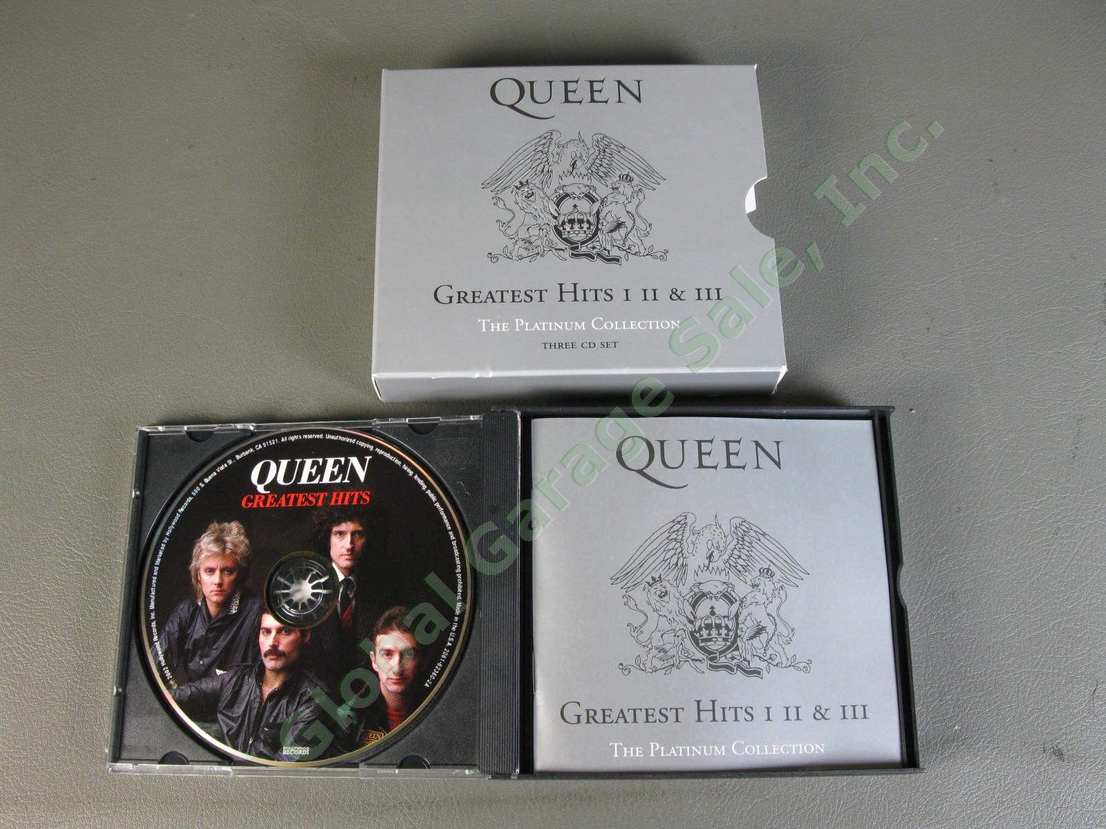 Queen Greatest Hits I II & III The Platinum Collection 3 CD Set Classic Rock NR 4