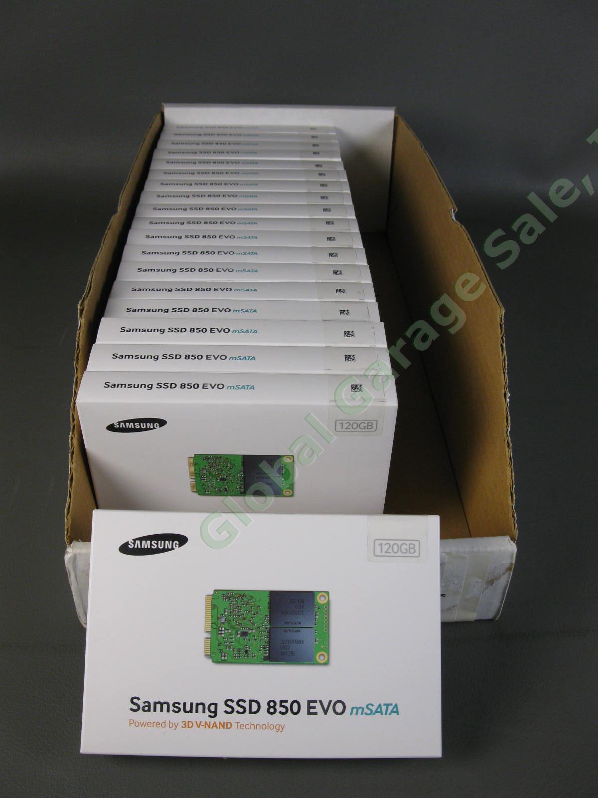 5 NEW Samsung 850 EVO 120GB mSATA SSD MZ-M5E120BW 3D V-NAND Solid State Drive
