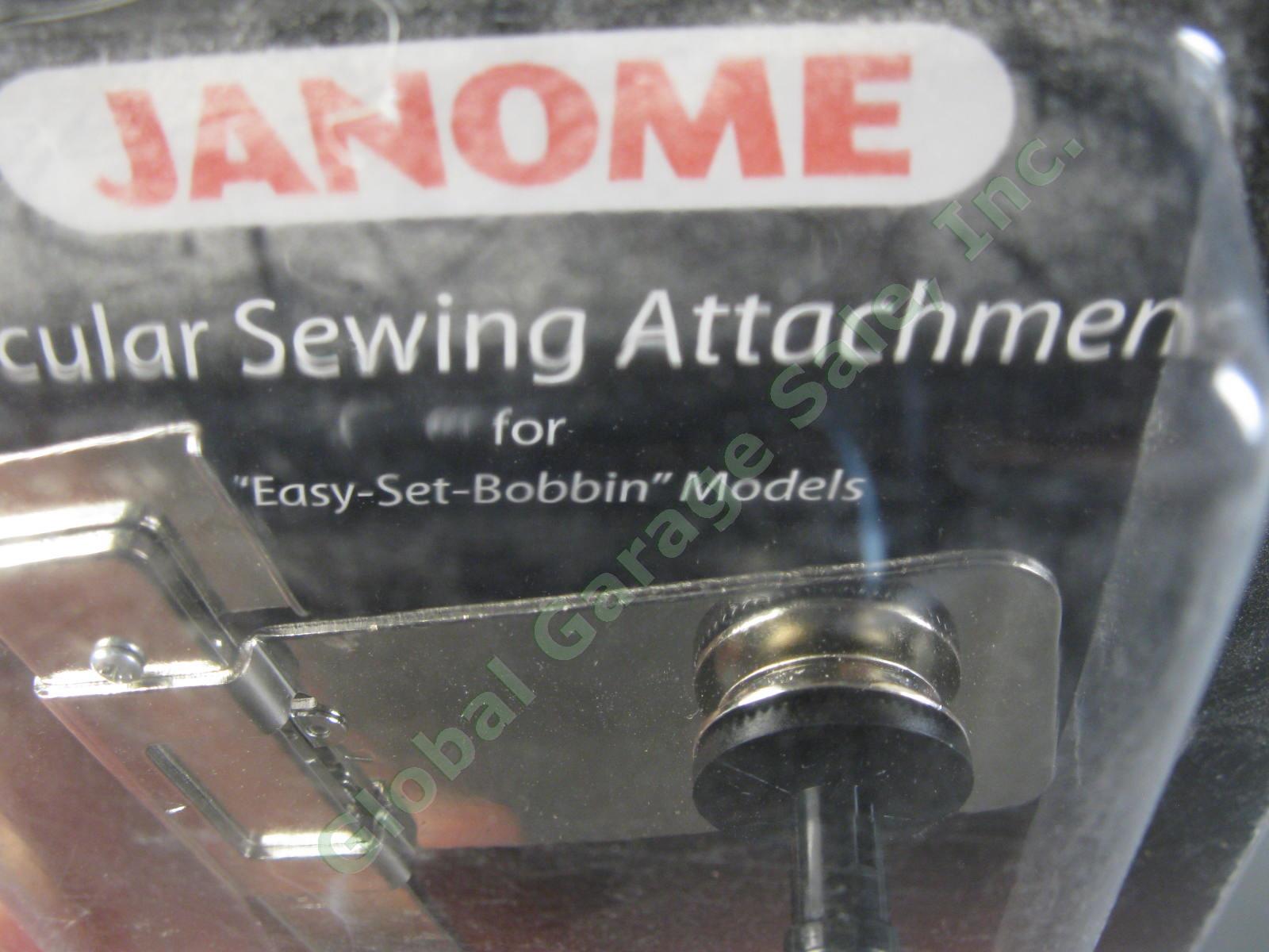 Janome Circular Sewing Attachment 202-135-007 Fits Easy Set Bobbin Model MC15000 1