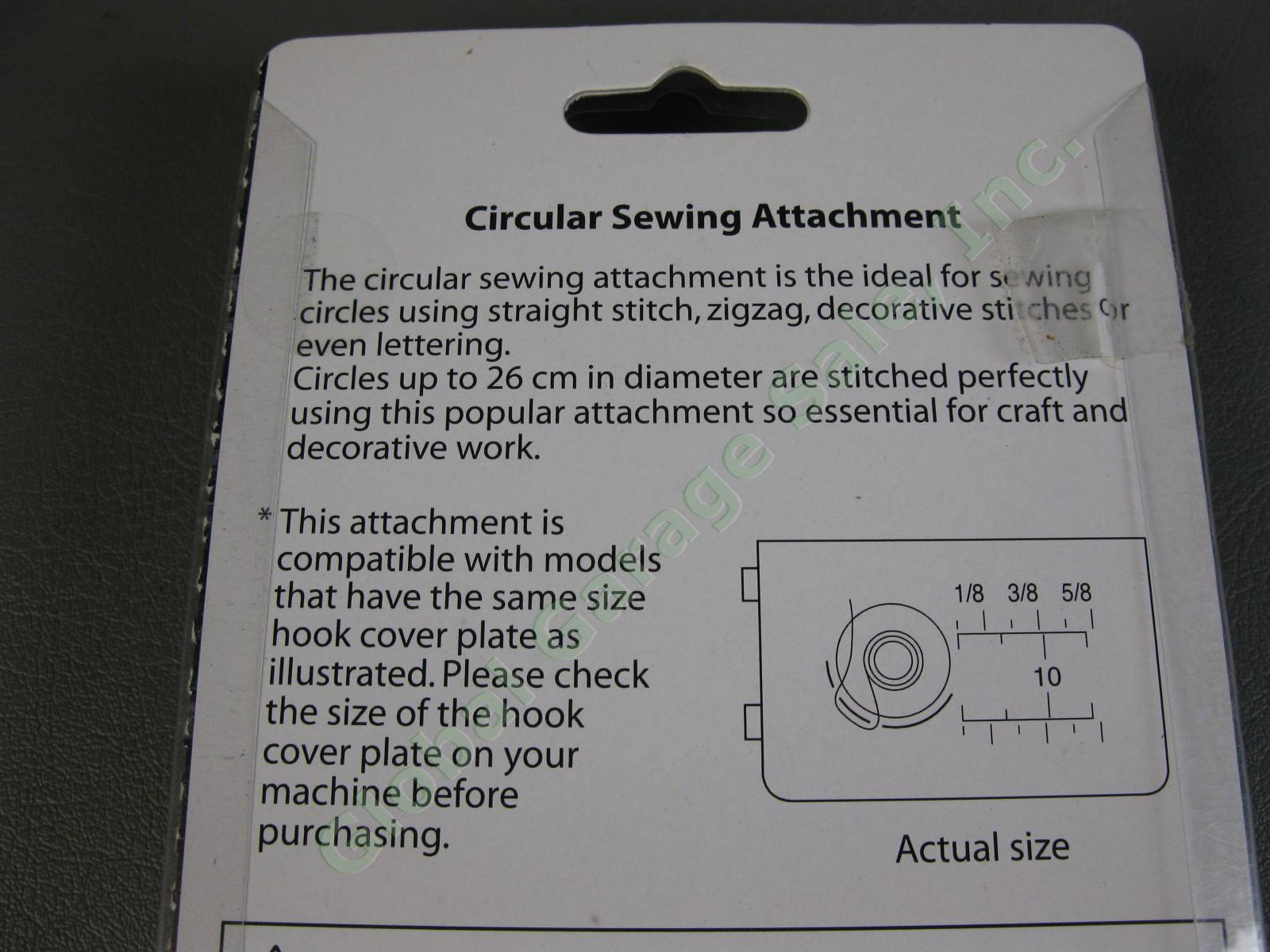 Janome Top-Load Circular Sewing Attachment 202-106-009 Fits Horizon MC & More 3