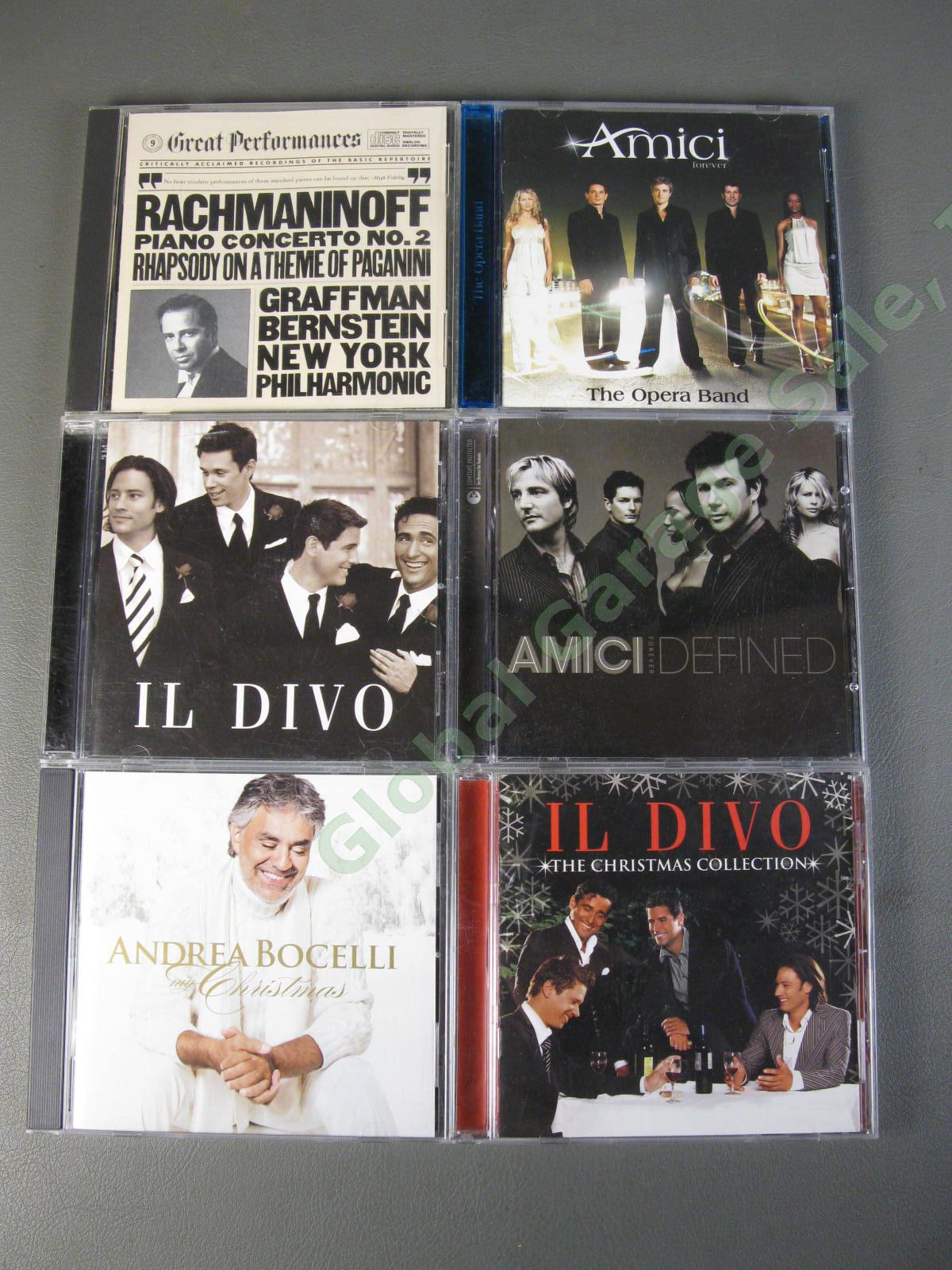 20 Classical CD LOT Opera Pavarotti Amici Andrea Bocelli Il Divo 50 Darkest NR 1