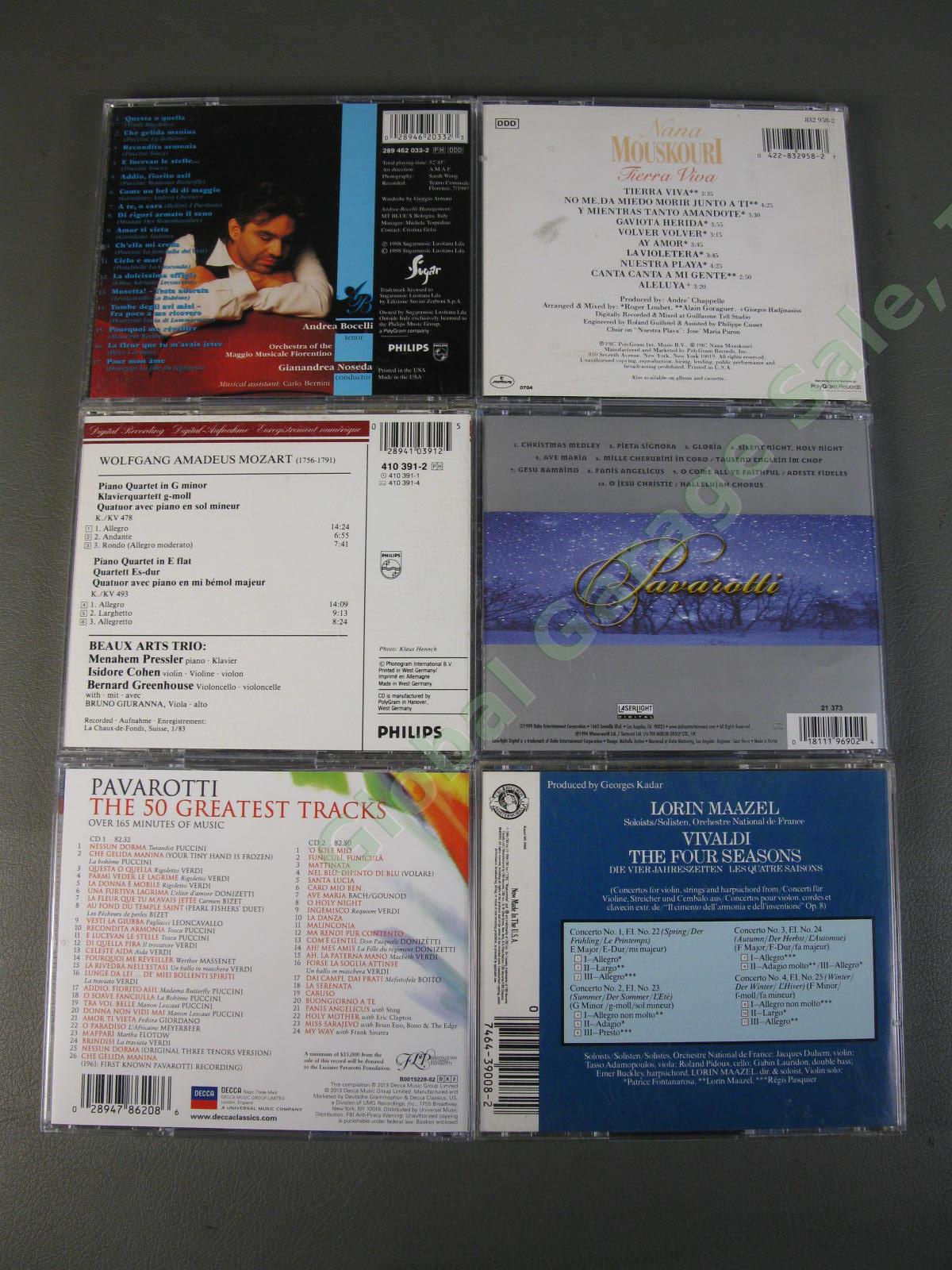 20 Classical CD LOT Opera Pavarotti Amici Andrea Bocelli Il Divo 50 Darkest NR 4