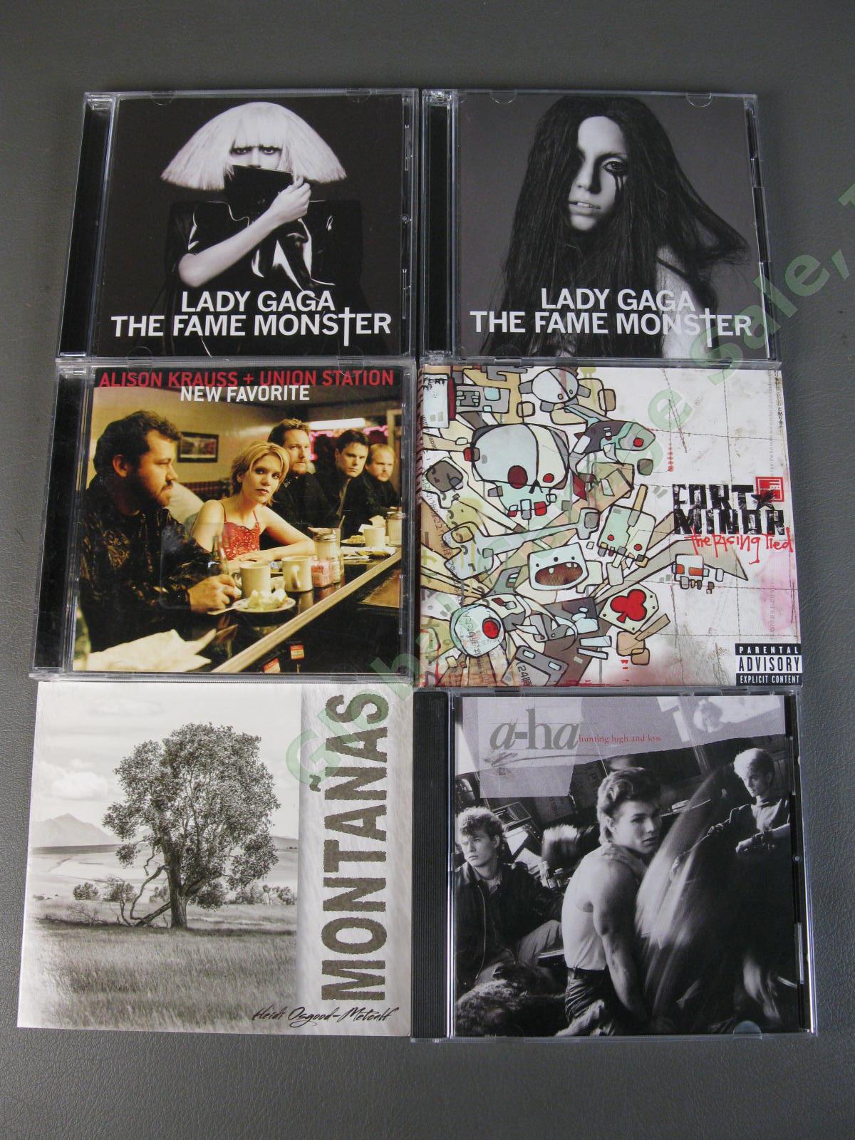14 Pop CD LOT Paula Abdul Cyndi Lauper Lady Gaga Dido Ace of Base Krauss MORE NR 1