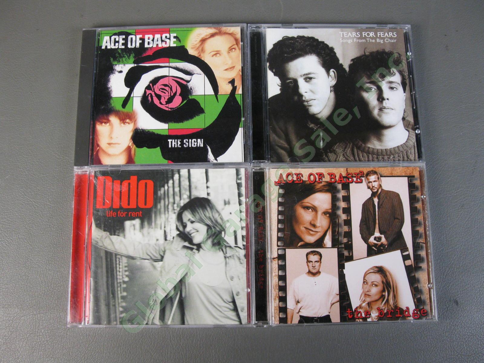 14 Pop CD LOT Paula Abdul Cyndi Lauper Lady Gaga Dido Ace of Base Krauss MORE NR 3