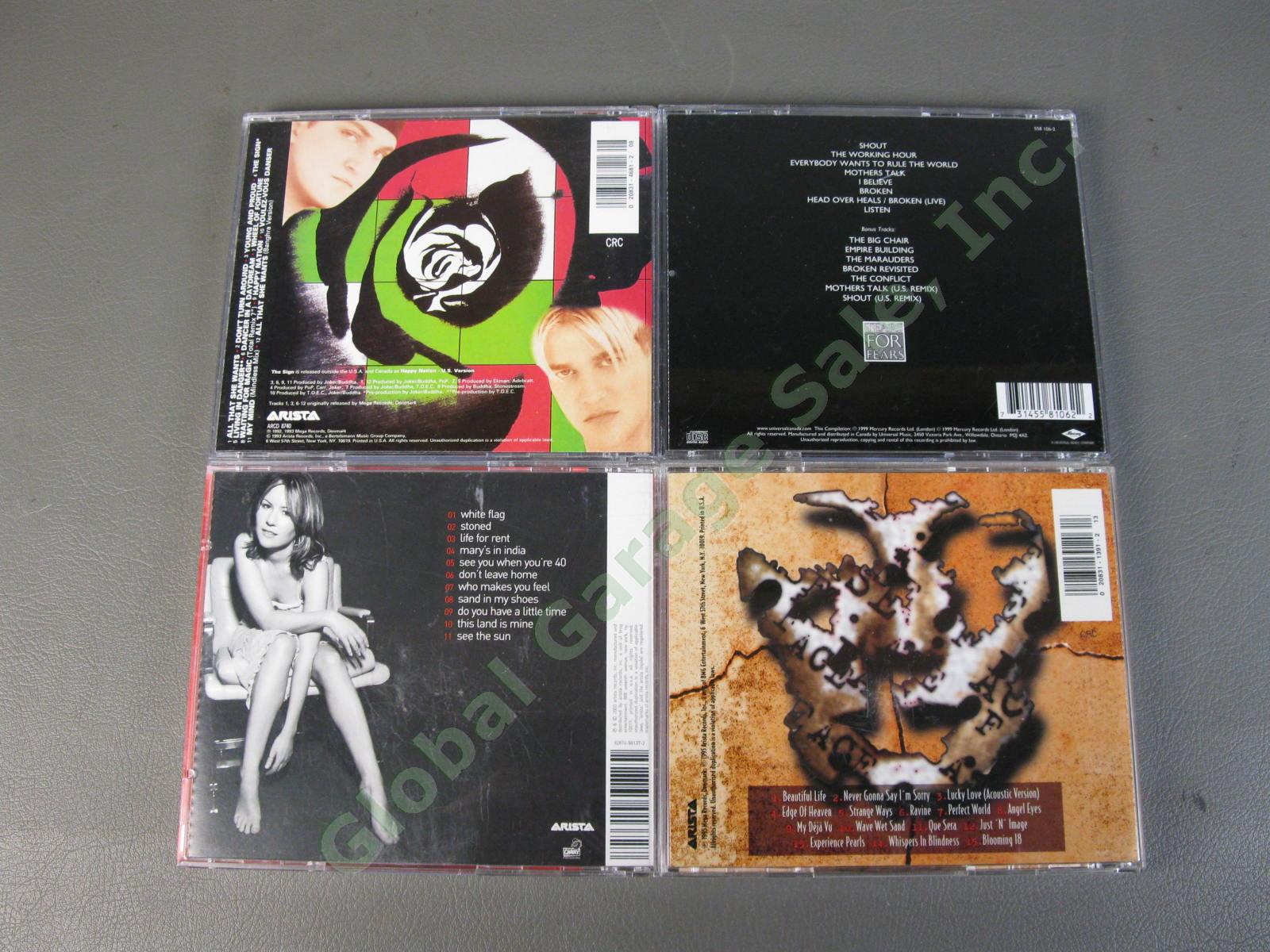 14 Pop CD LOT Paula Abdul Cyndi Lauper Lady Gaga Dido Ace of Base Krauss MORE NR 4