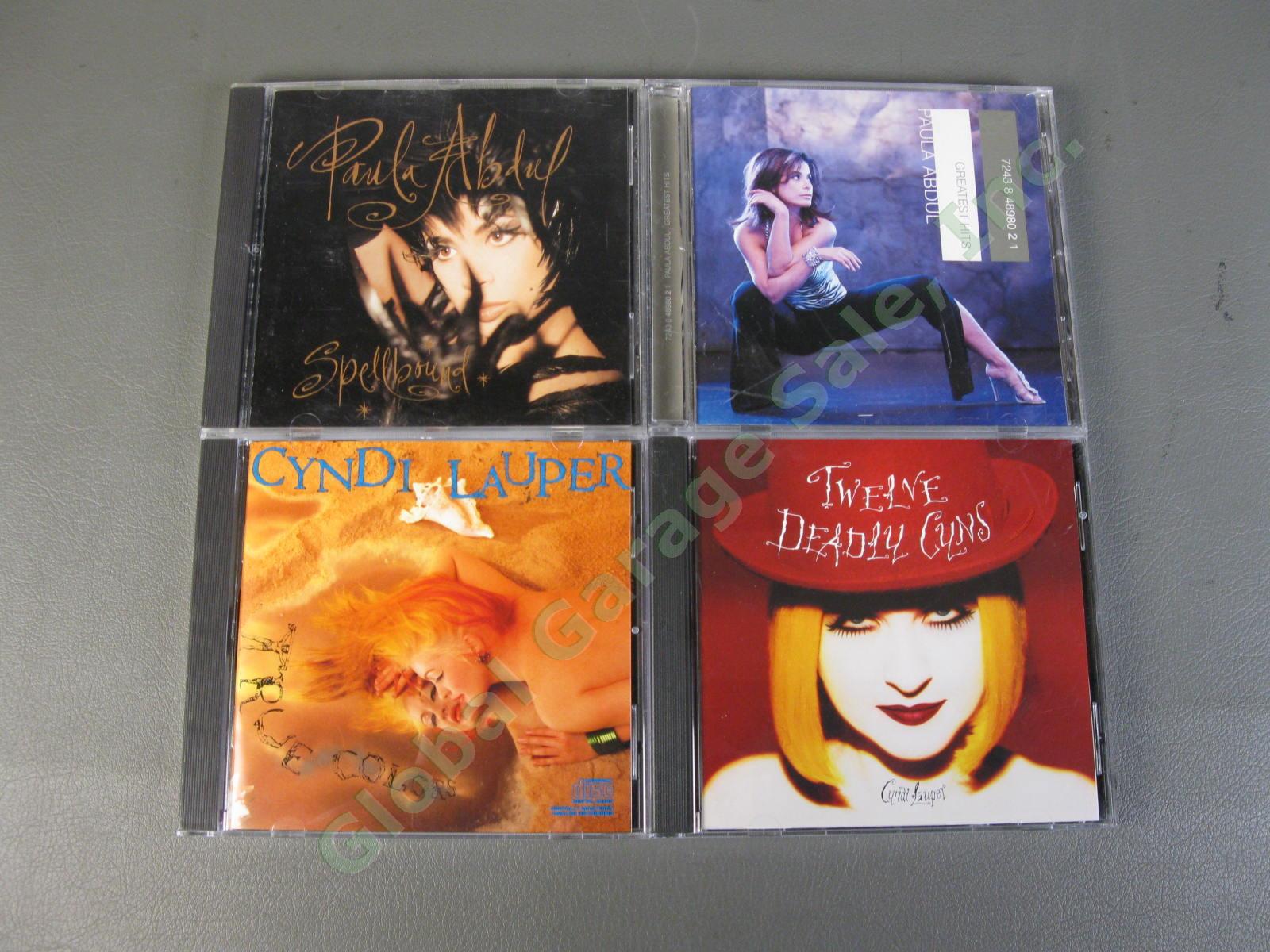 14 Pop CD LOT Paula Abdul Cyndi Lauper Lady Gaga Dido Ace of Base Krauss MORE NR 5