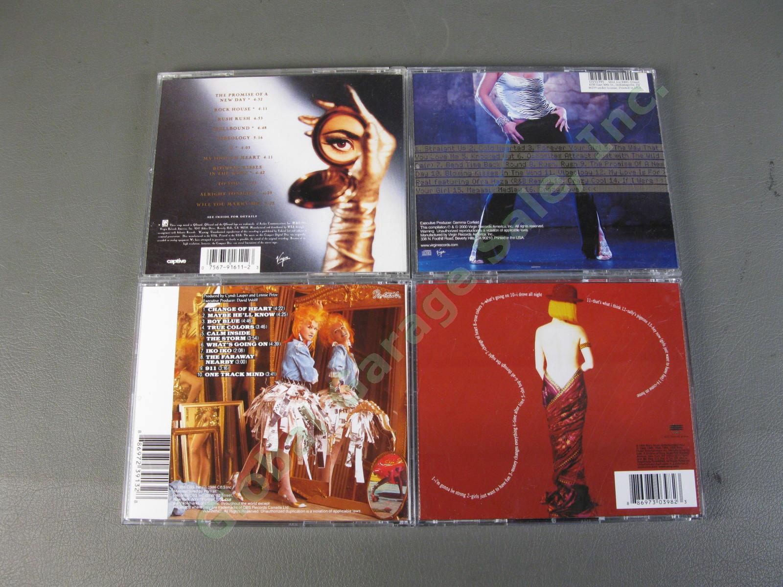 14 Pop CD LOT Paula Abdul Cyndi Lauper Lady Gaga Dido Ace of Base Krauss MORE NR 6