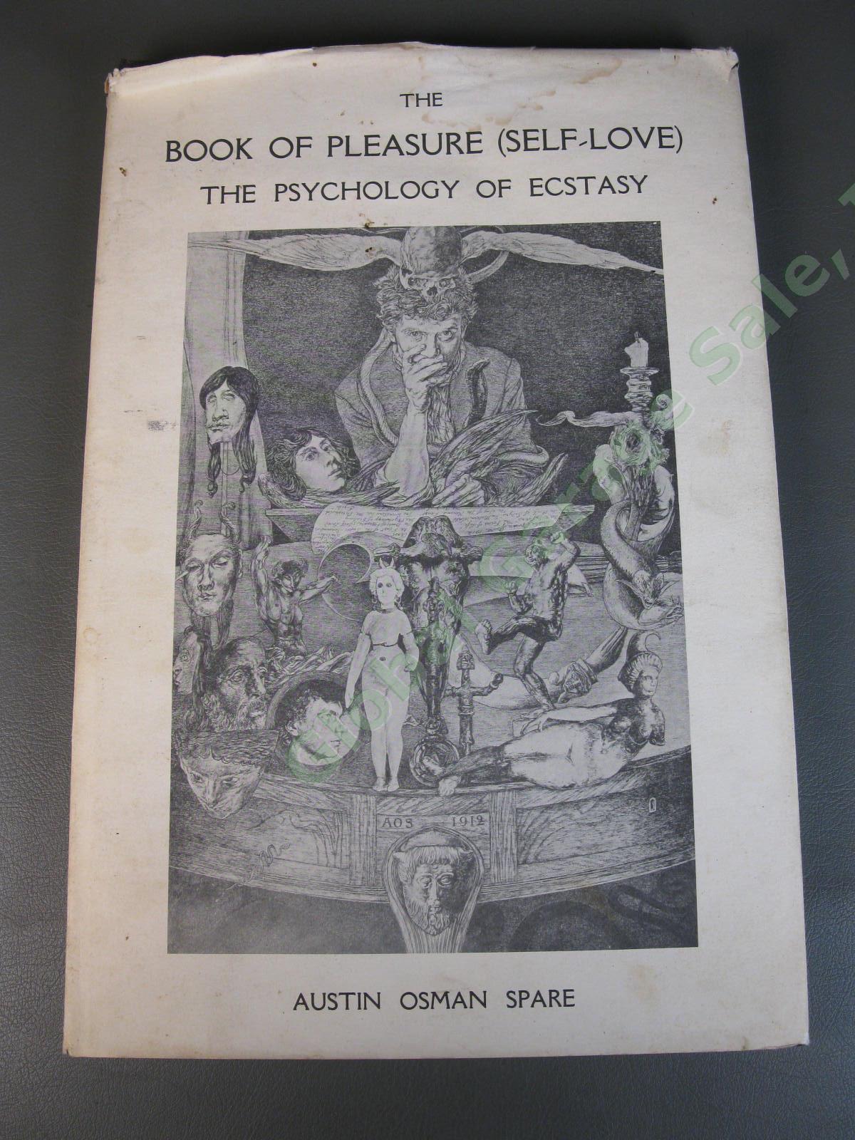 The Book Of Pleasure Self-Love Austin Osman Spare Kenneth Grant Occult Magick NR