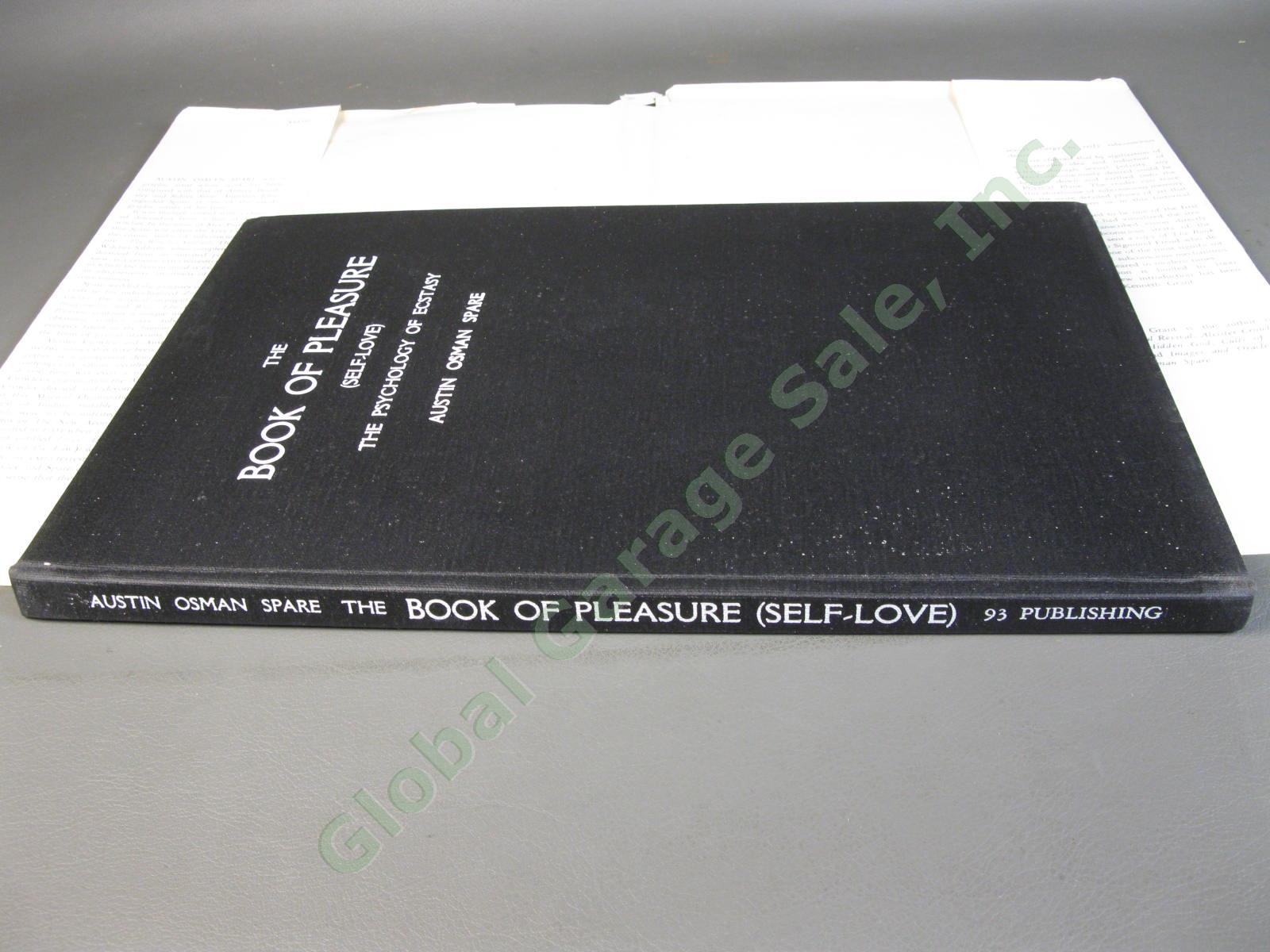 The Book Of Pleasure Self-Love Austin Osman Spare Kenneth Grant Occult Magick NR 4
