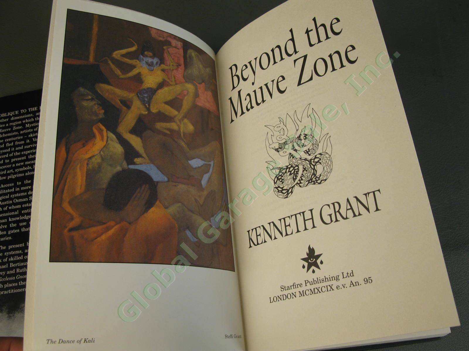 RARE 1999 1st Ed Edition BEYOND THE MAUVE ZONE Kenneth Grant Starfire Crowley NR 5