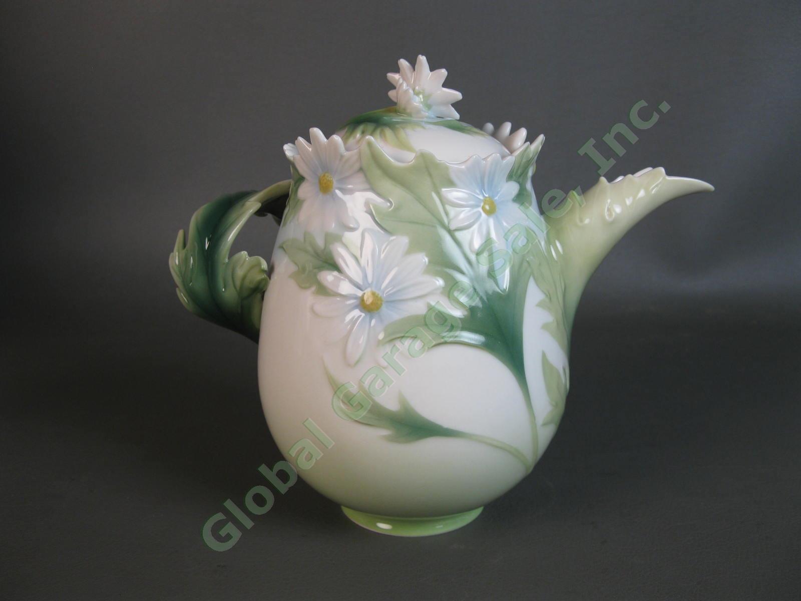 Franz Porcelain Ladybug Design Collection Teapot Cover Coffee Tea Pot FZ00300 NR 4