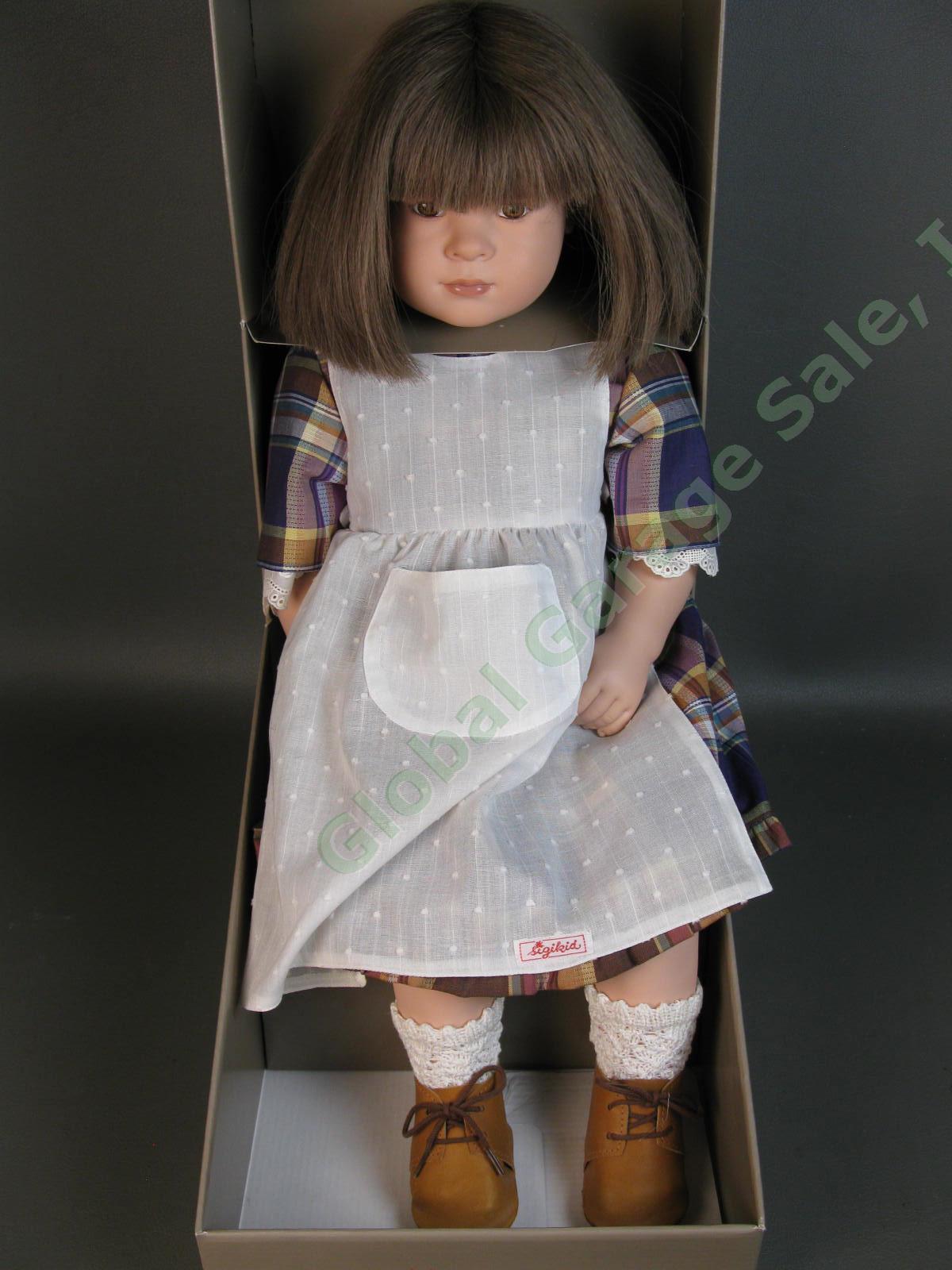 1991 Sabine Esche SIGIKID Jill II Artist Vinyl Doll 24503 Limited Edition COA NR 1