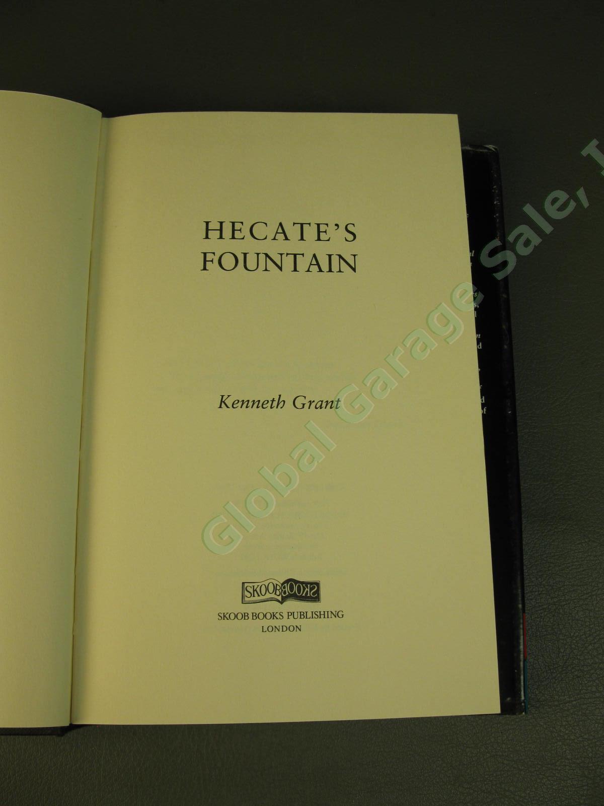 Hecates Fountain Kenneth Grant 1992 1st Ed Edition Occult Magick OTO Crowley NR 6