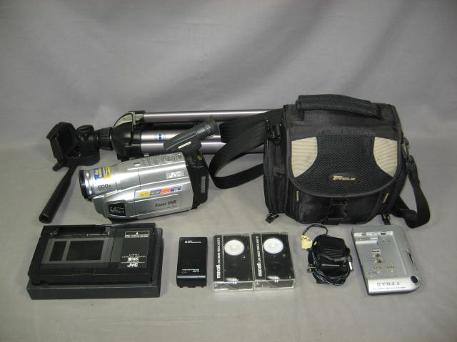 JVC GR-SXM250U Super S-VHS-C Camcorder Video Camera+ NR