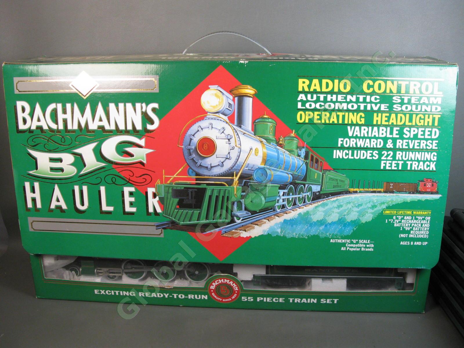 NEW 1988 Bachmann Big Hauler 90-0100 ATSF Train Set #9 Locomotive Santa Fe NR