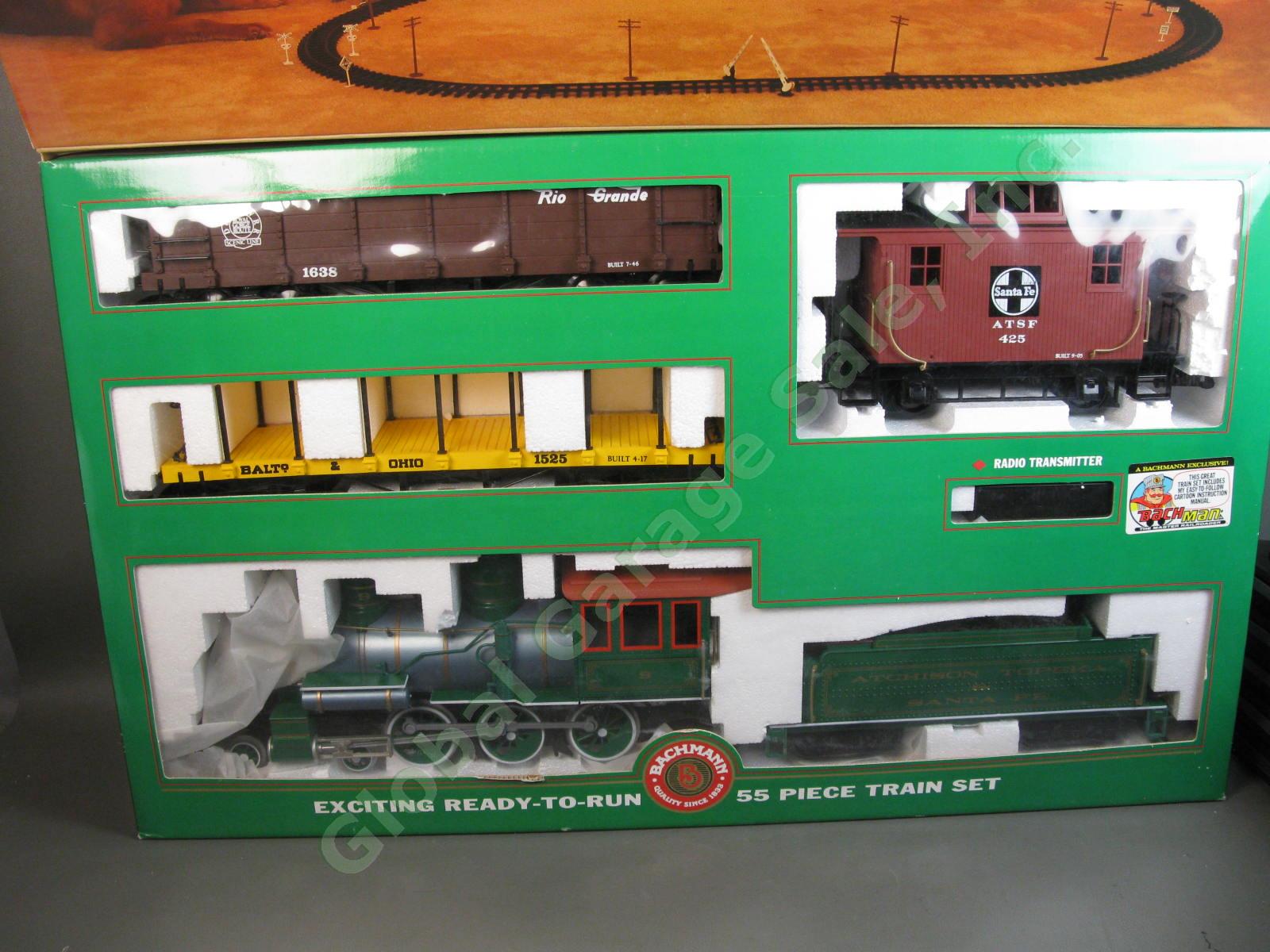 NEW 1988 Bachmann Big Hauler 90-0100 ATSF Train Set #9 Locomotive Santa Fe NR 1