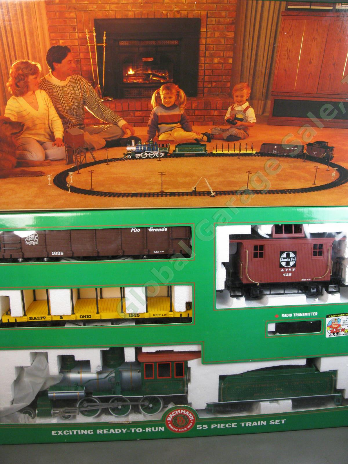 NEW 1988 Bachmann Big Hauler 90-0100 ATSF Train Set #9 Locomotive Santa Fe NR 2