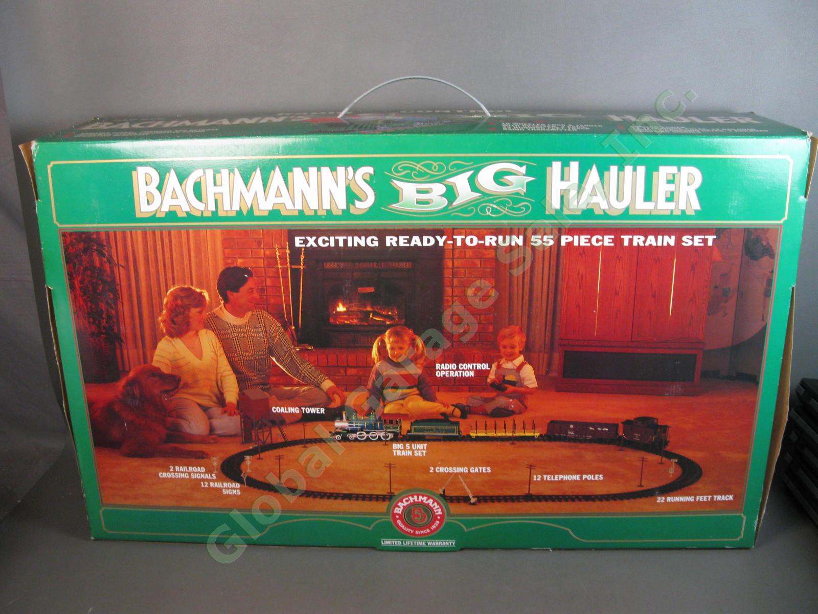 NEW 1988 Bachmann Big Hauler 90-0100 ATSF Train Set #9 Locomotive Santa Fe NR 7
