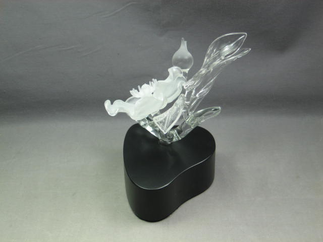 Frabel Studio Cherokee Rose Crystal Flower Sculpture NR 3