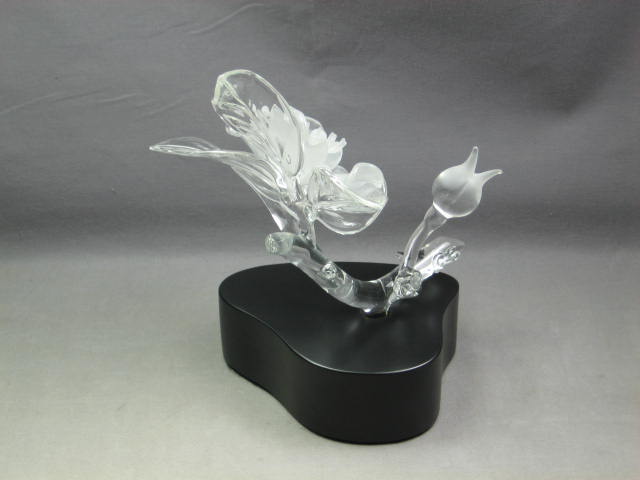 Frabel Studio Cherokee Rose Crystal Flower Sculpture NR 4