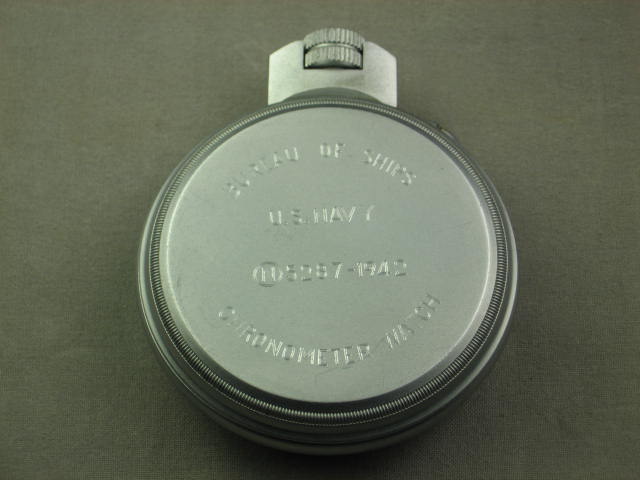 Hamilton Model 22 21 Jewel Chronometer Deck Watch W/Box 5