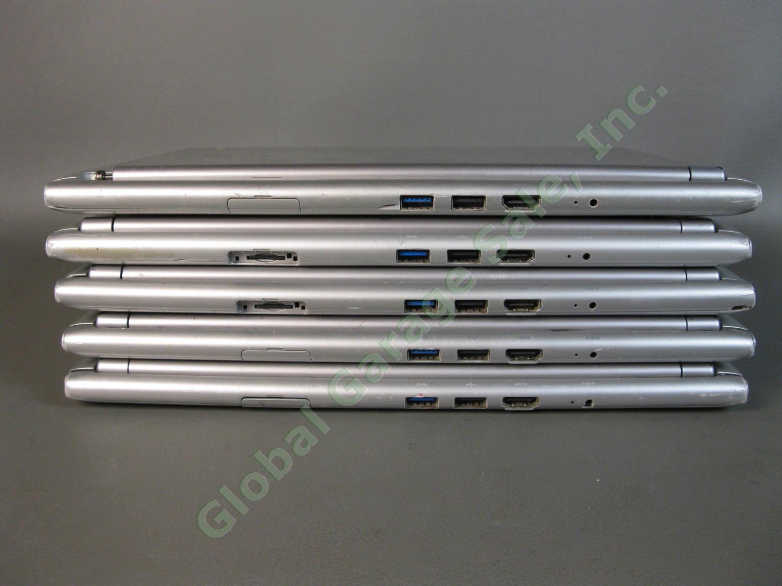 5 Samsung Chromebook 303C Laptop Computers Lot 11.6" 1.7GHz 2GB 16GB XE303C12 6