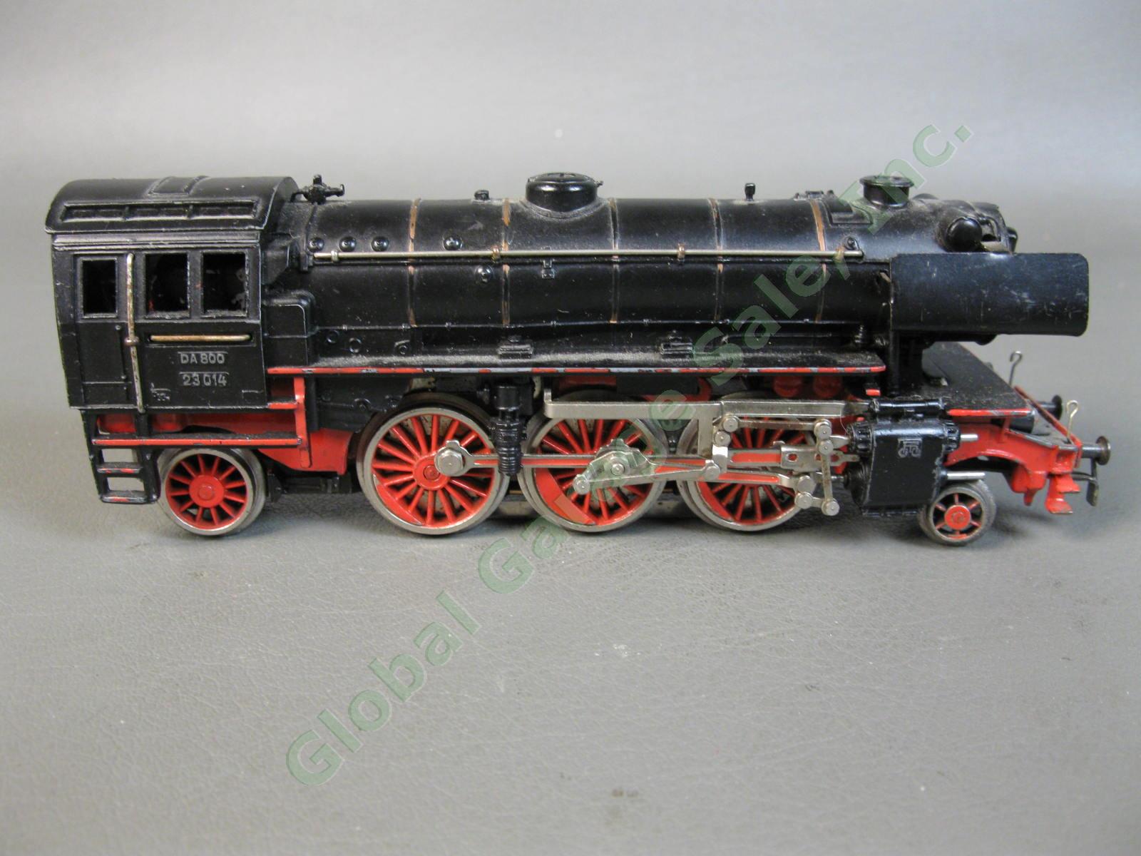 VINTAGE Marklin DA 800 23014 2-6-2 Steam Locomotive Train Engine Tender Set NR 3
