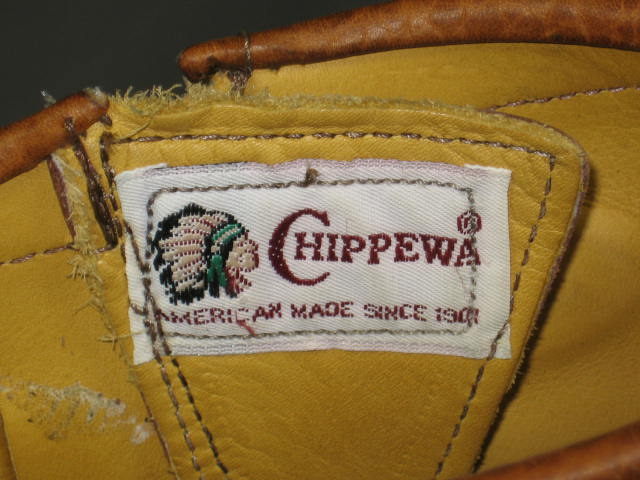 Chippewa Moc Toe Snake-Proof Boots Size 8 1/2 EE #23914 5