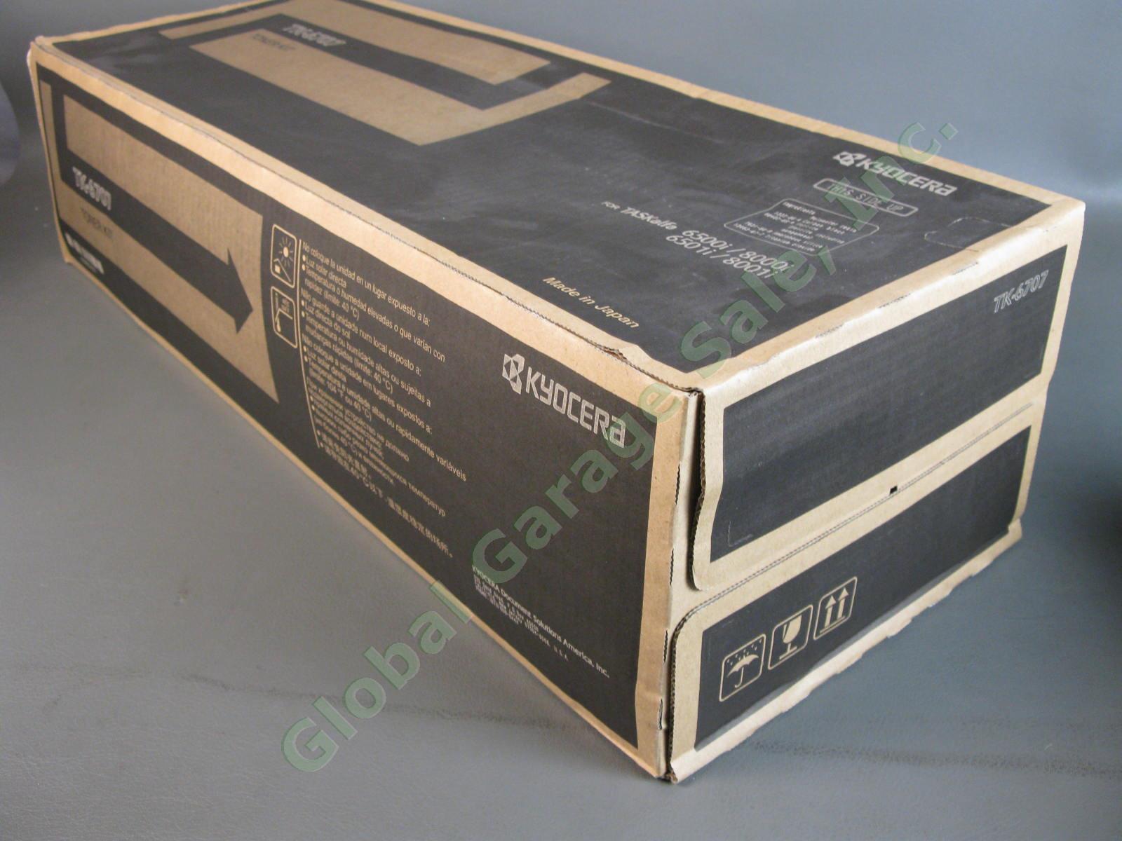 Genuine OEM Kyocera TK-6707 TASKalfa 6500i 6501i 8000i 8001i Toner Cartridge Kit 3