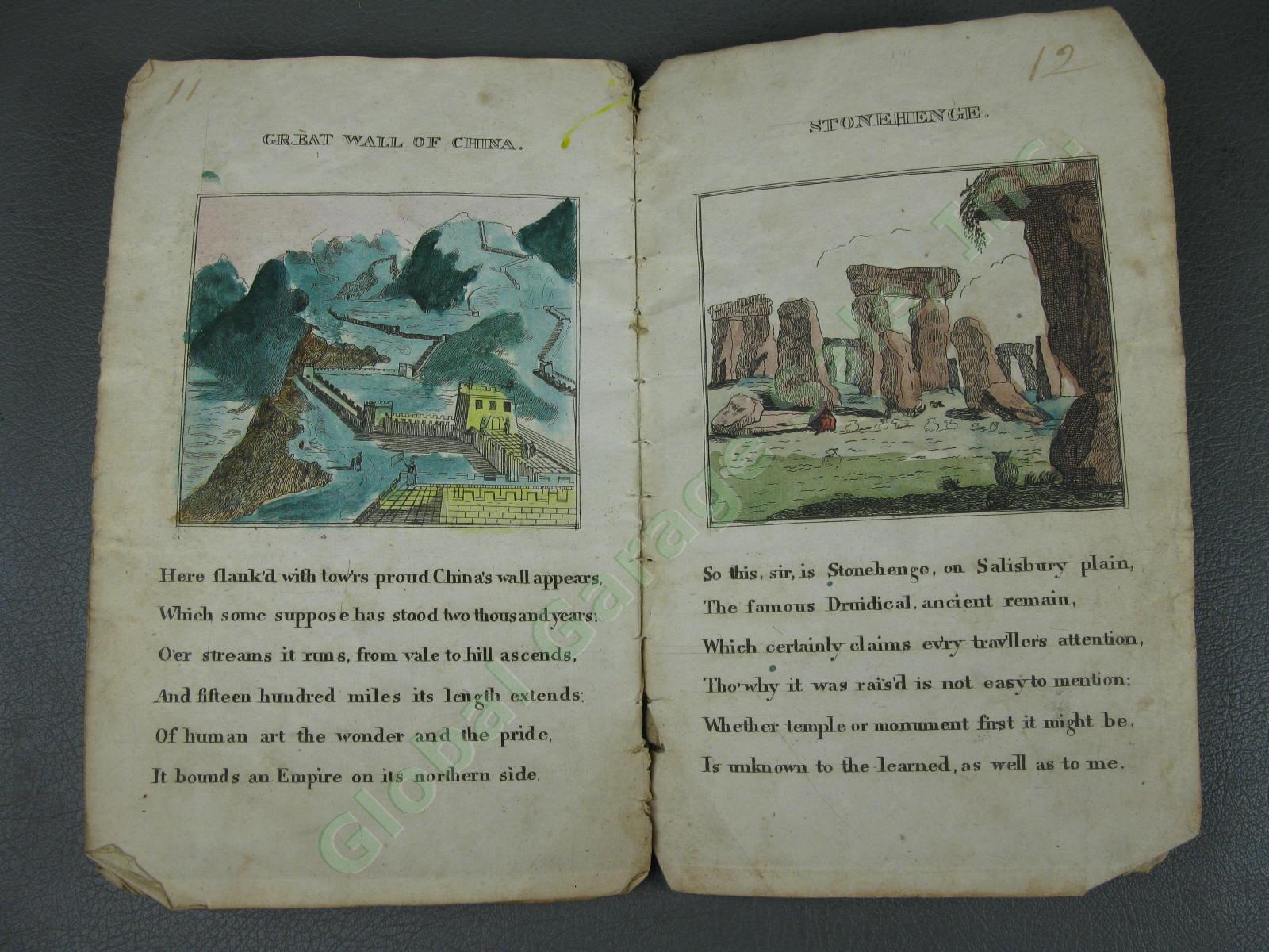 RARE 1830 Book WONDERS Some Most Remarkable Nature Art Samuel Bayley Boston NR 9